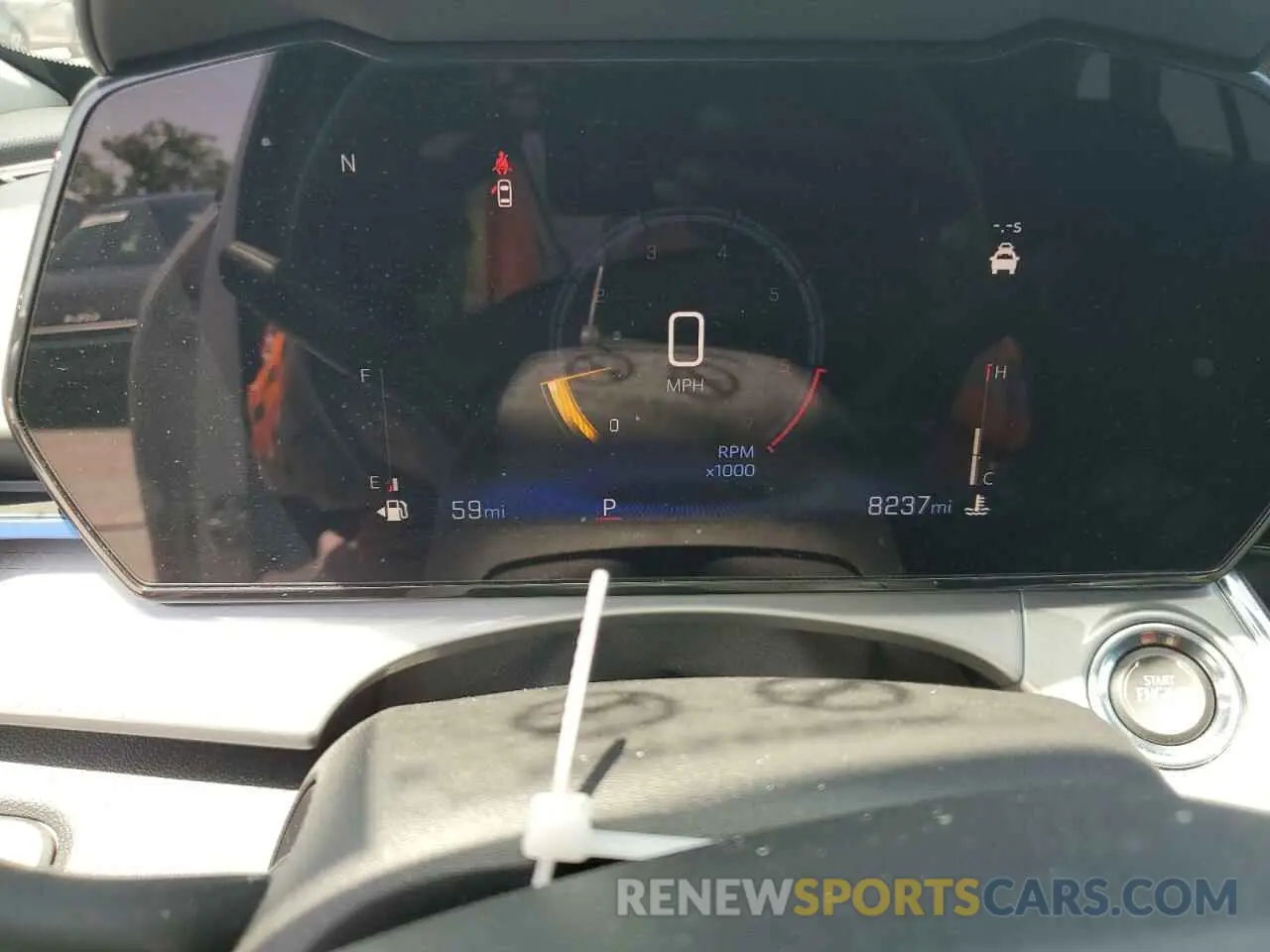 9 Photograph of a damaged car KL77LHEP0SC190939 CHEVROLET TRAX 2025