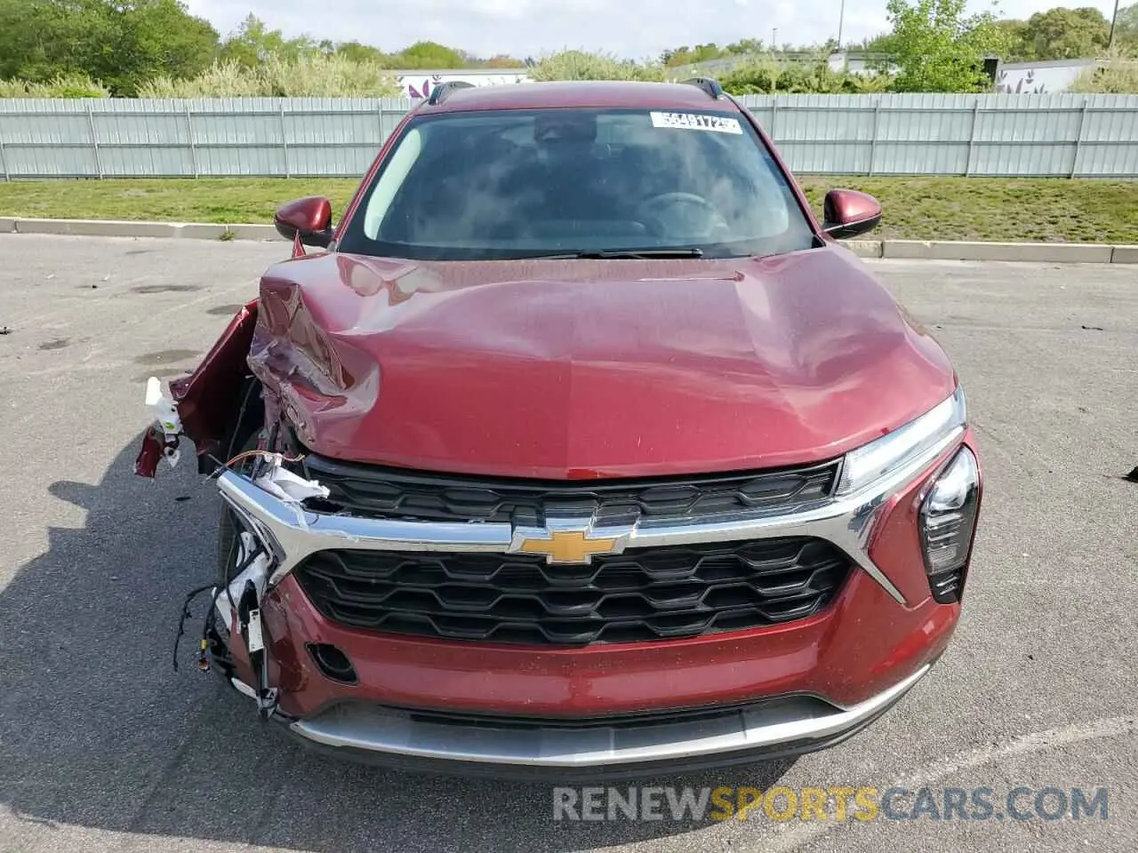 5 Photograph of a damaged car KL77LHEP0SC201860 CHEVROLET TRAX 2025