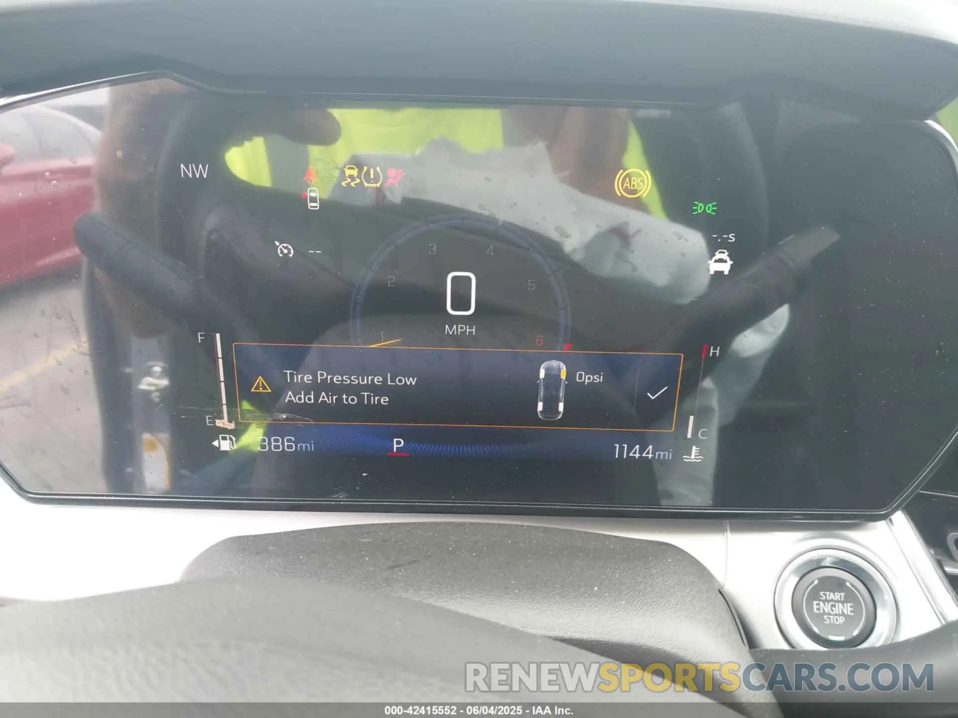 7 Photograph of a damaged car KL77LHEP0SC250668 CHEVROLET TRAX 2025