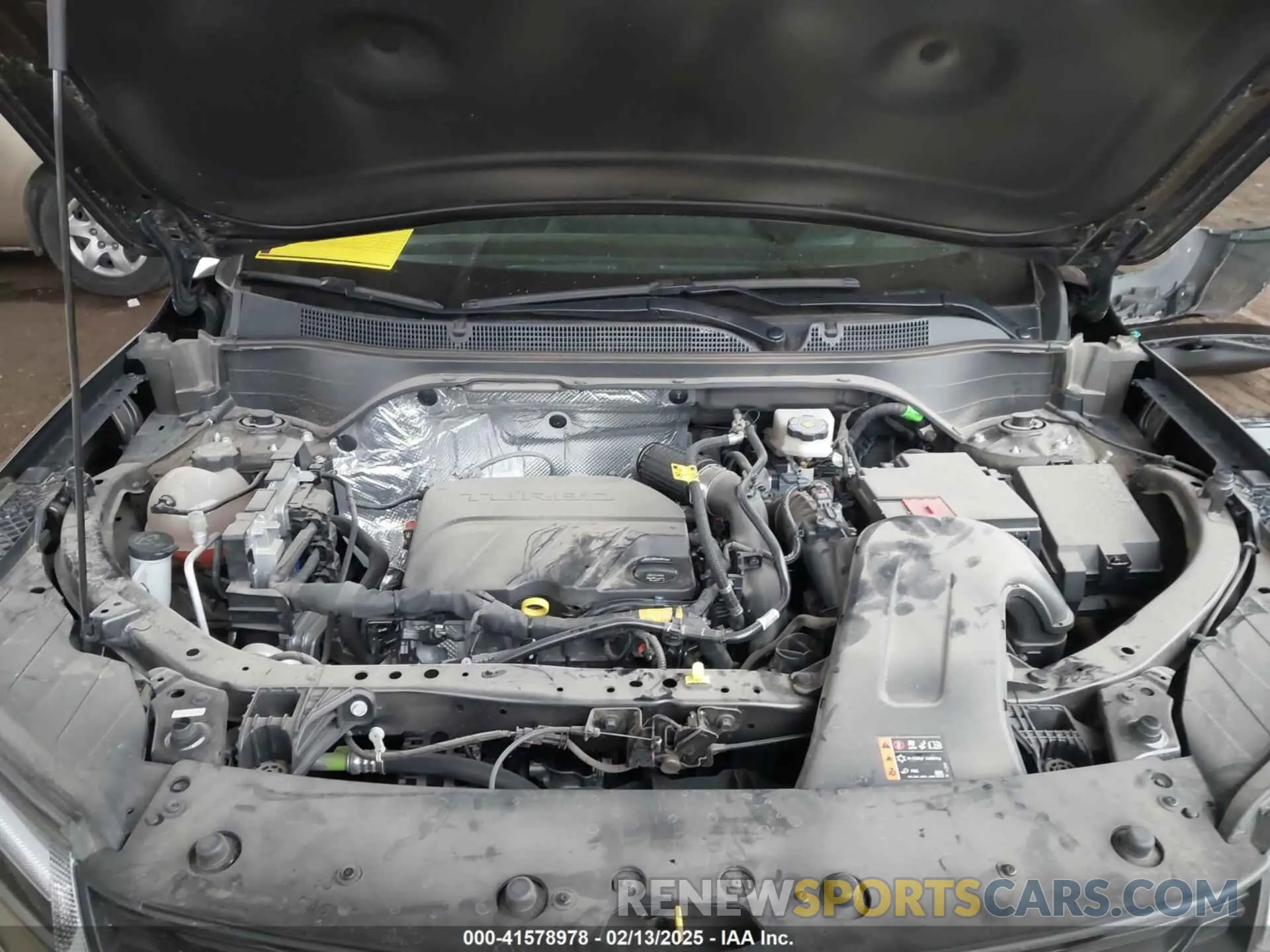 10 Photograph of a damaged car KL77LHEP1SC017947 CHEVROLET TRAX 2025
