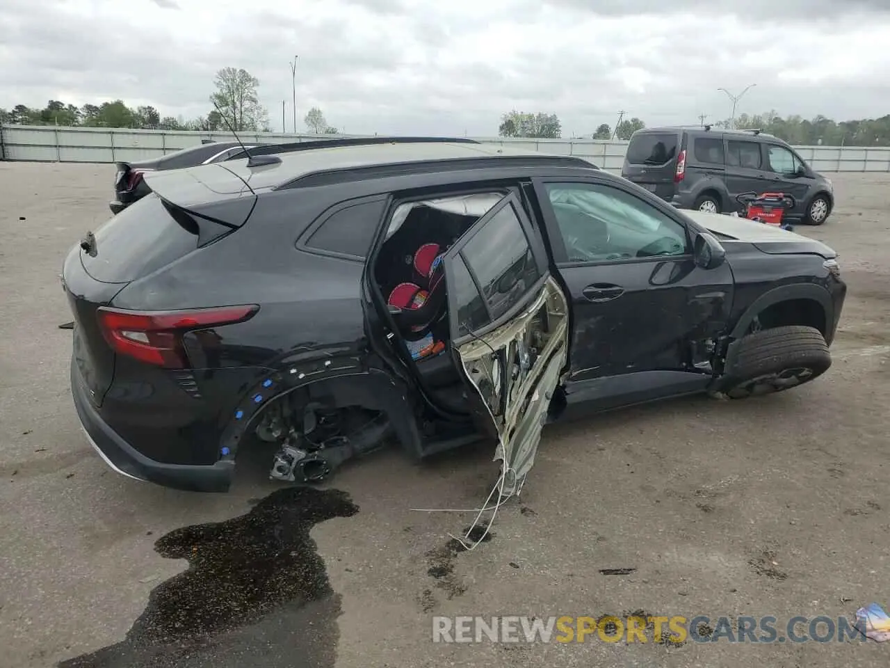 3 Photograph of a damaged car KL77LHEP1SC039060 CHEVROLET TRAX 2025