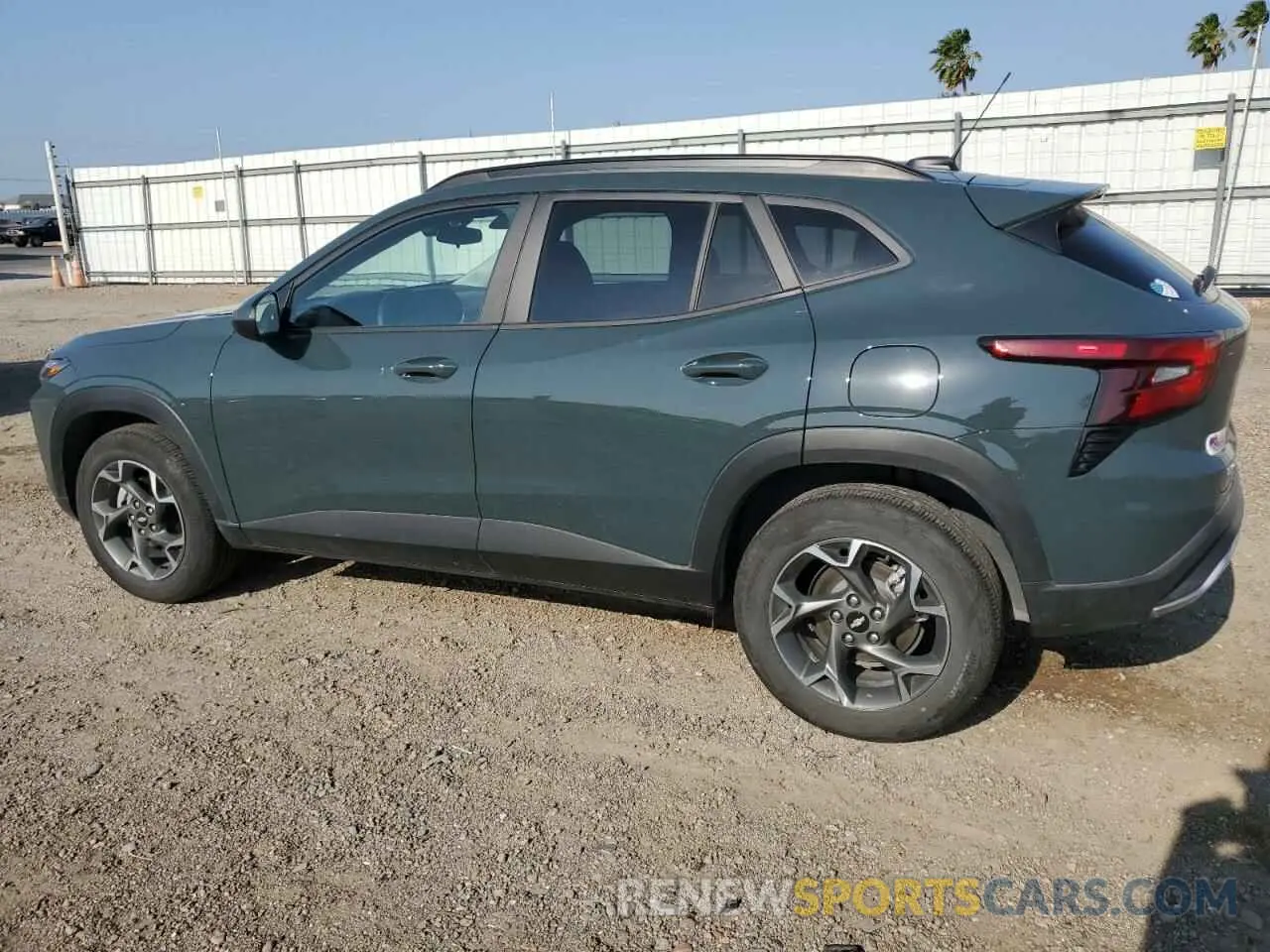 2 Photograph of a damaged car KL77LHEP1SC052181 CHEVROLET TRAX 2025