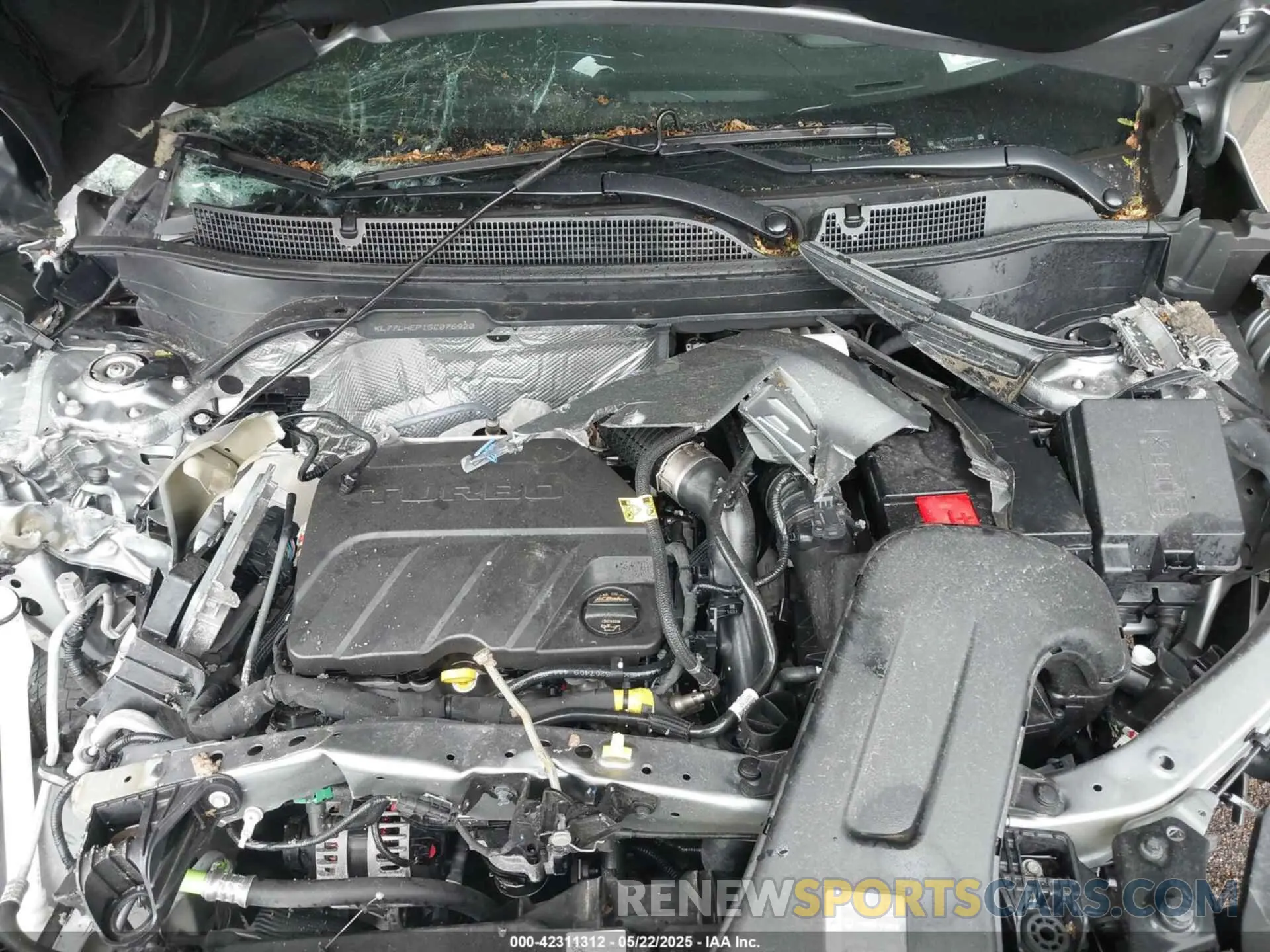 10 Photograph of a damaged car KL77LHEP1SC076920 CHEVROLET TRAX 2025