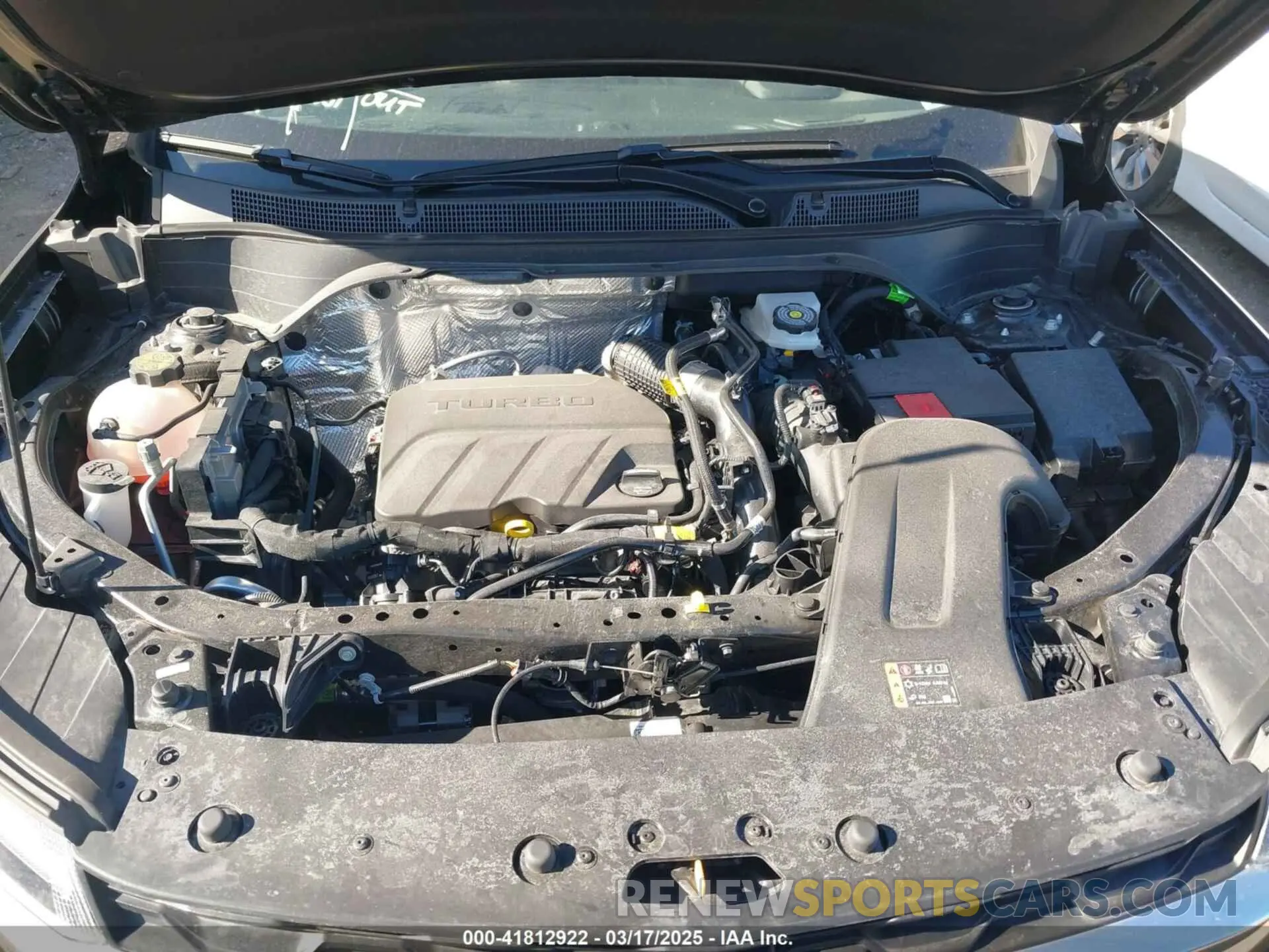 10 Photograph of a damaged car KL77LHEP1SC084399 CHEVROLET TRAX 2025