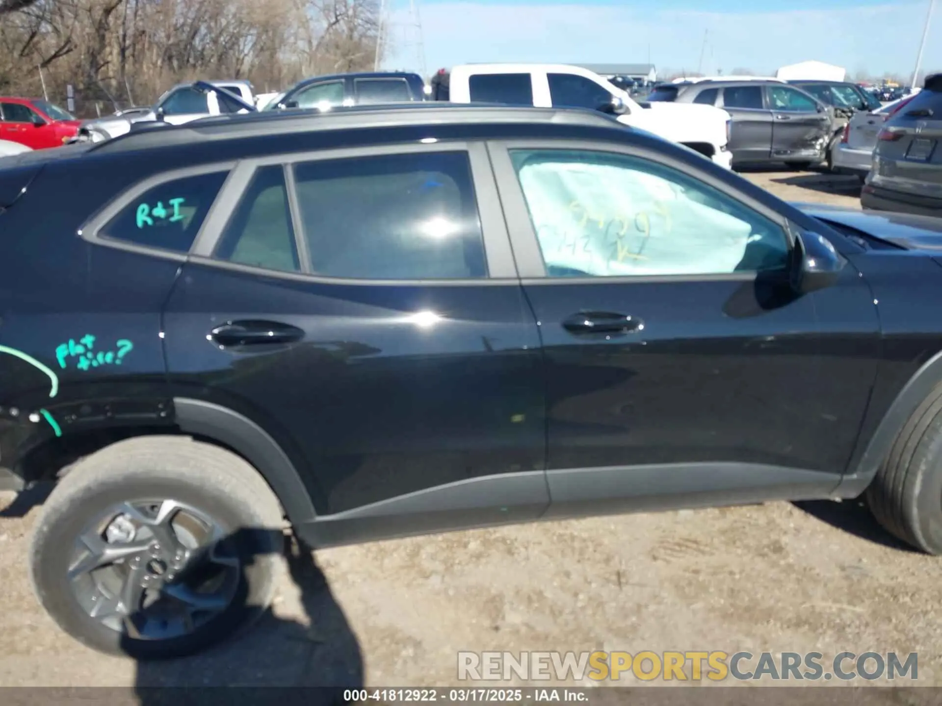 13 Photograph of a damaged car KL77LHEP1SC084399 CHEVROLET TRAX 2025