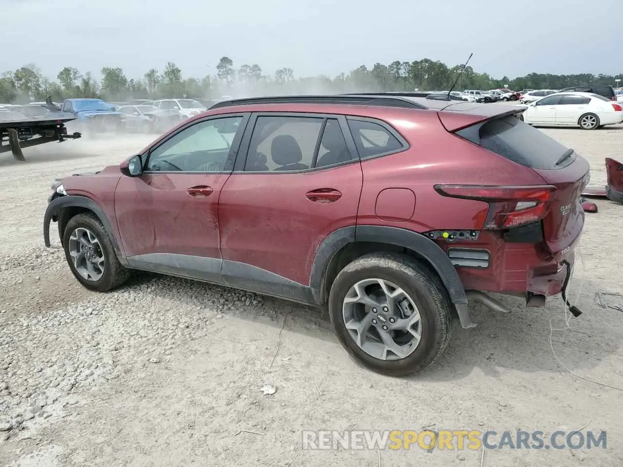 2 Photograph of a damaged car KL77LHEP1SC103128 CHEVROLET TRAX 2025