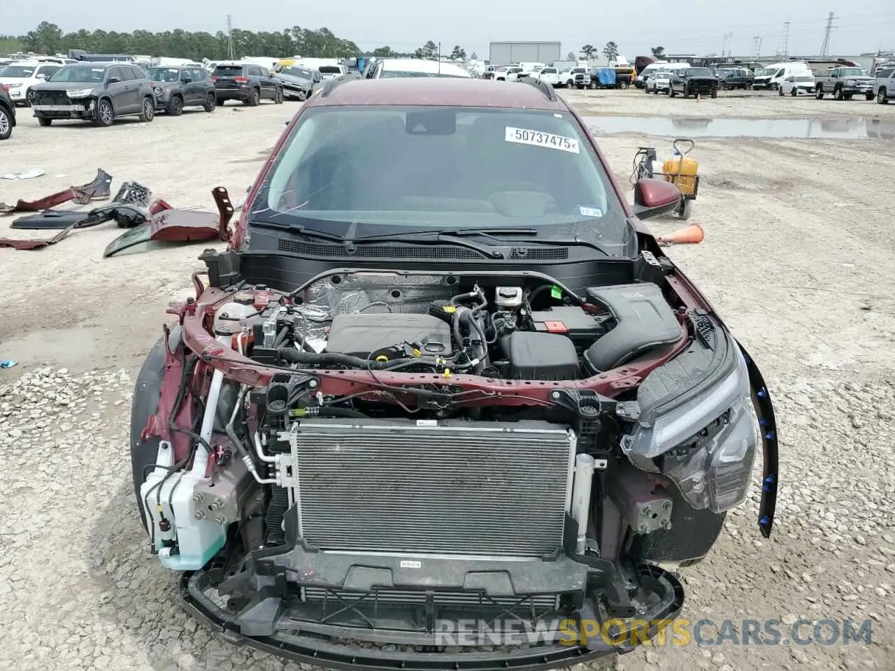 5 Photograph of a damaged car KL77LHEP1SC103128 CHEVROLET TRAX 2025