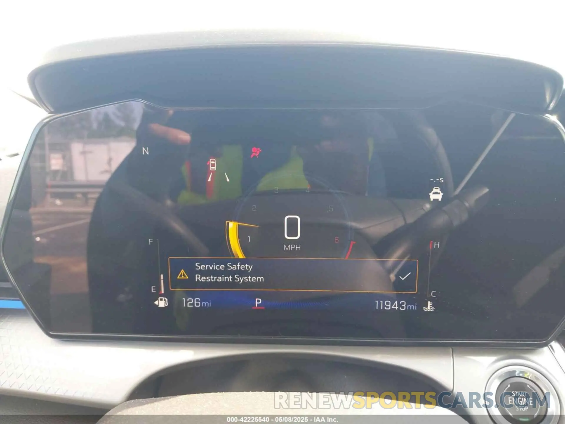 7 Photograph of a damaged car KL77LHEP1SC142916 CHEVROLET TRAX 2025