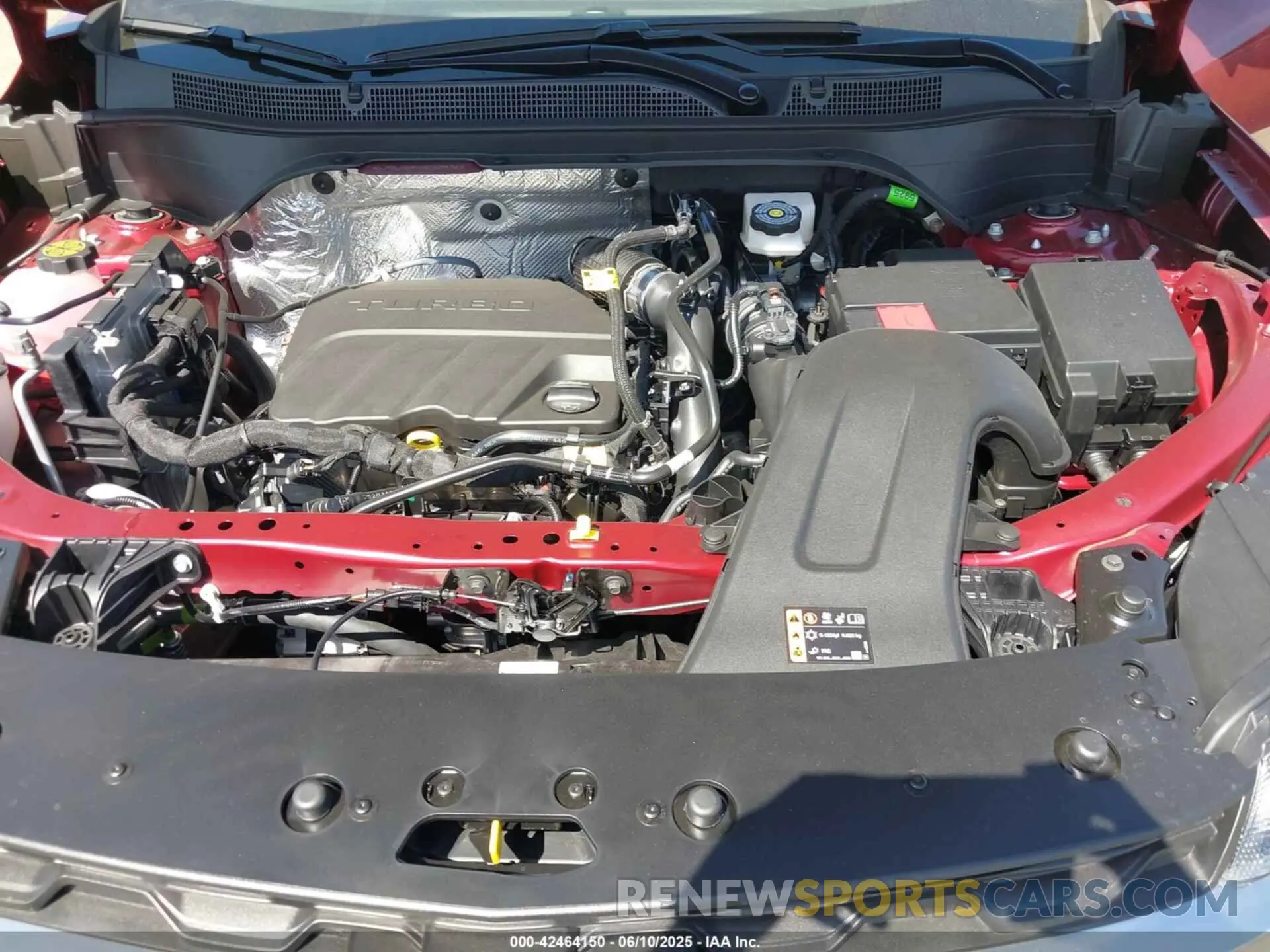 10 Photograph of a damaged car KL77LHEP1SC225763 CHEVROLET TRAX 2025