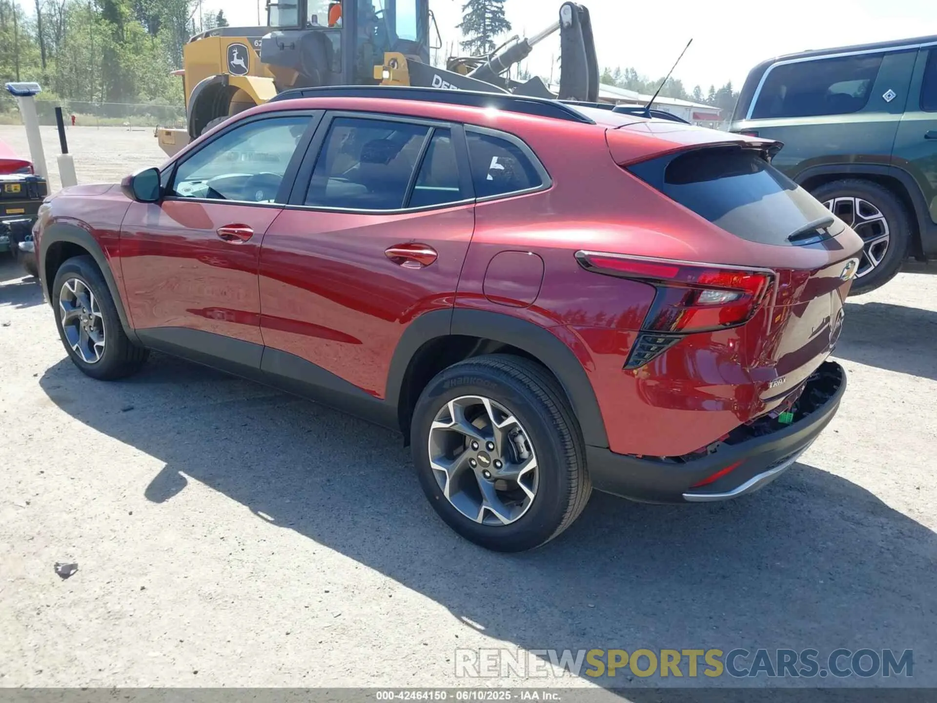 3 Photograph of a damaged car KL77LHEP1SC225763 CHEVROLET TRAX 2025