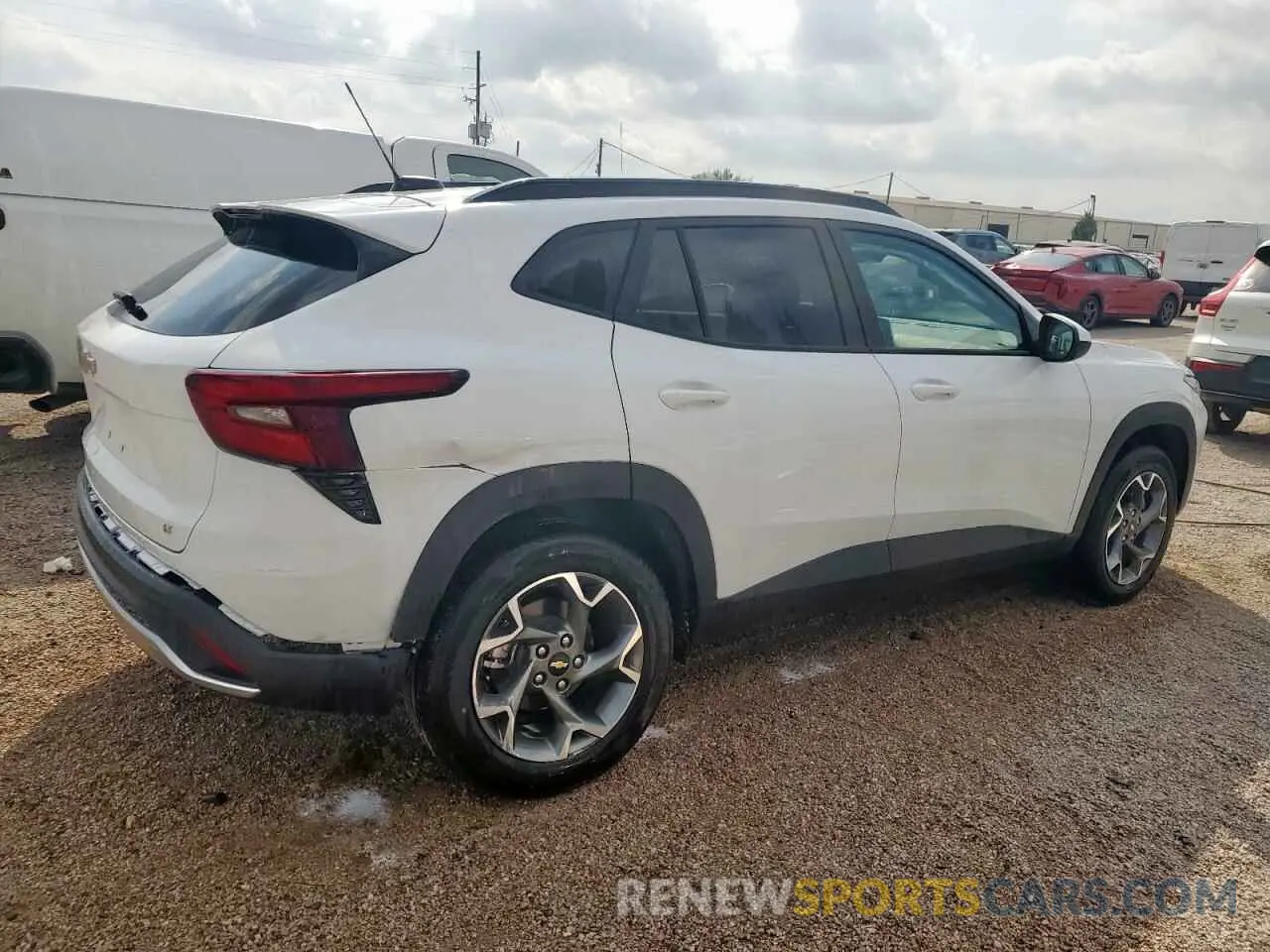 3 Photograph of a damaged car KL77LHEP1SC229604 CHEVROLET TRAX 2025