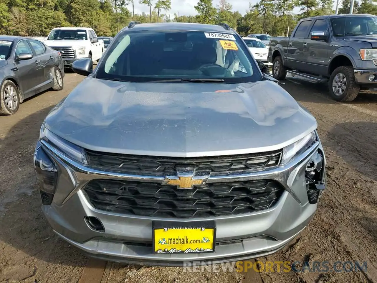 5 Photograph of a damaged car KL77LHEP2SC098361 CHEVROLET TRAX 2025