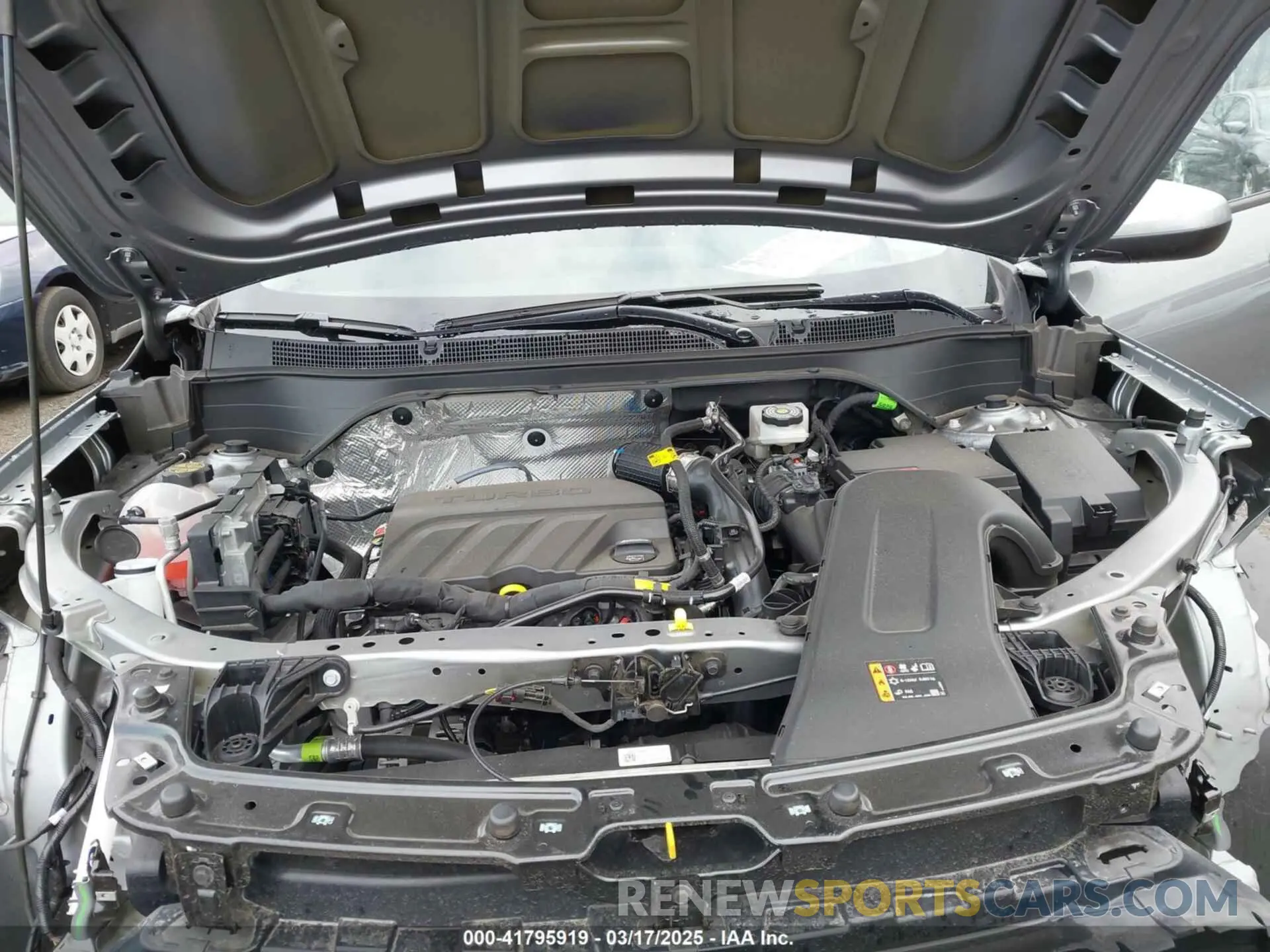 10 Photograph of a damaged car KL77LHEP2SC145792 CHEVROLET TRAX 2025