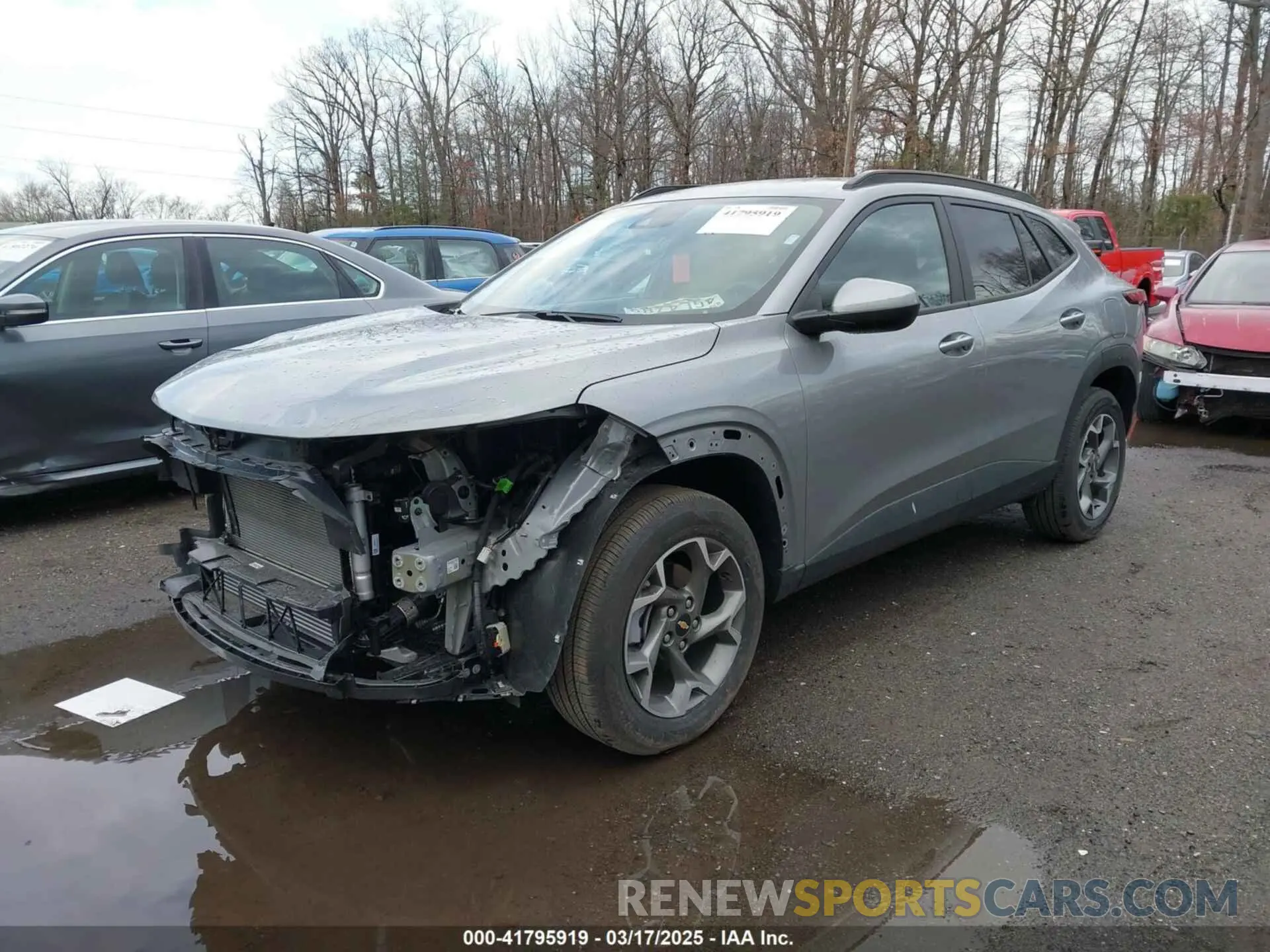 2 Photograph of a damaged car KL77LHEP2SC145792 CHEVROLET TRAX 2025