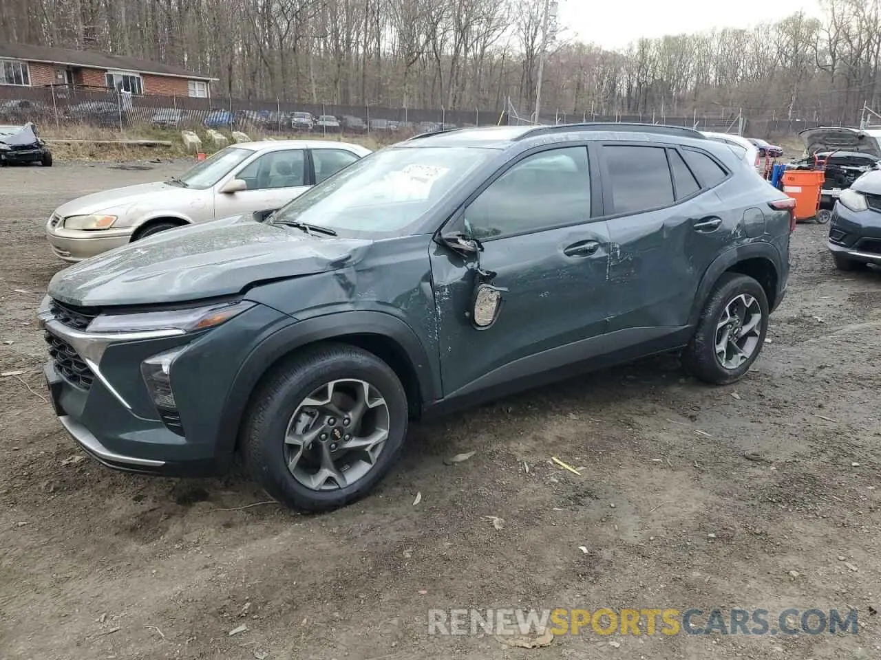 1 Photograph of a damaged car KL77LHEP2SC147073 CHEVROLET TRAX 2025