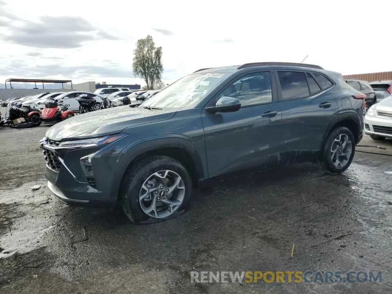 1 Photograph of a damaged car KL77LHEP2SC226968 CHEVROLET TRAX 2025