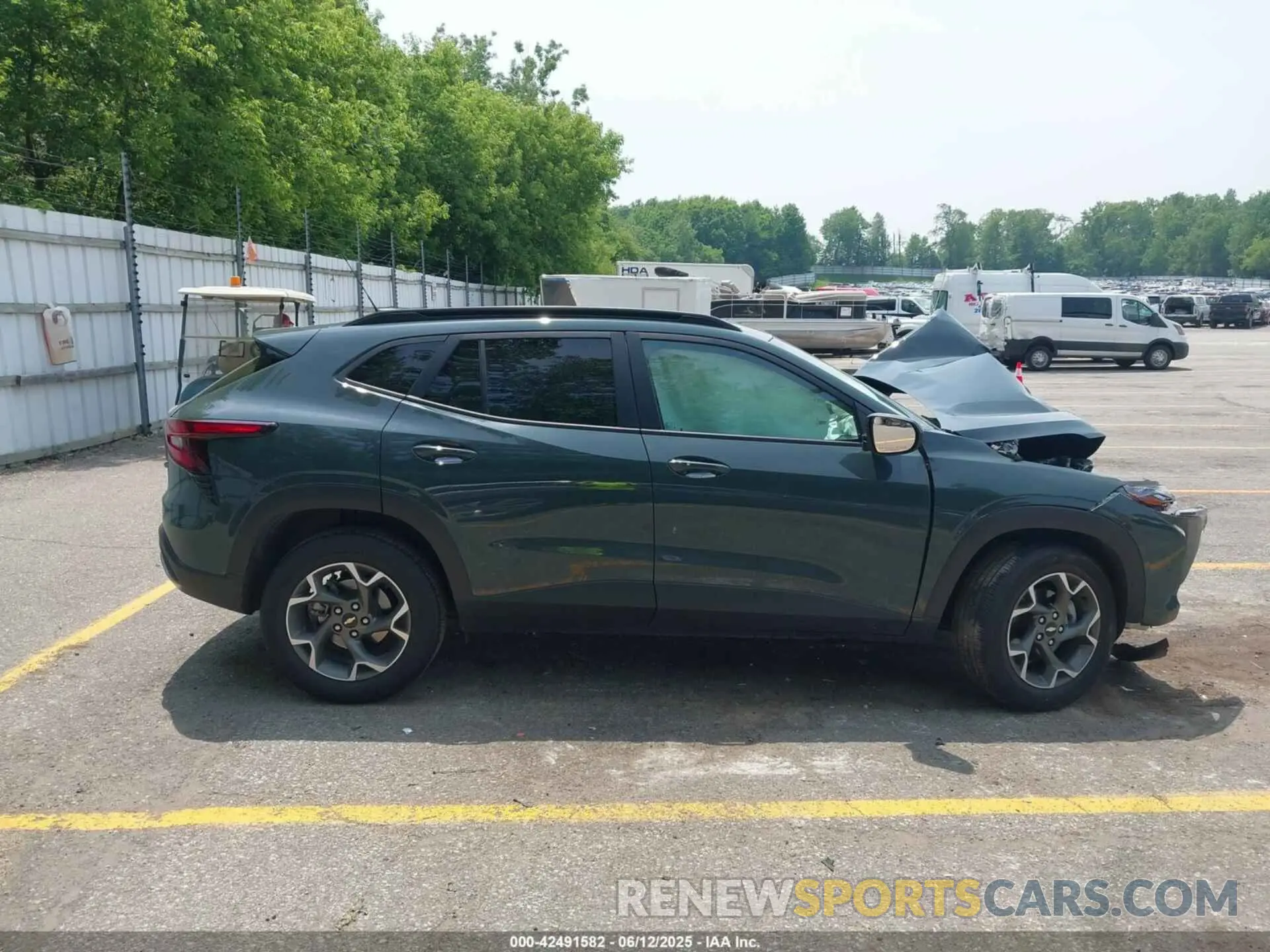 12 Photograph of a damaged car KL77LHEP3SC056815 CHEVROLET TRAX 2025