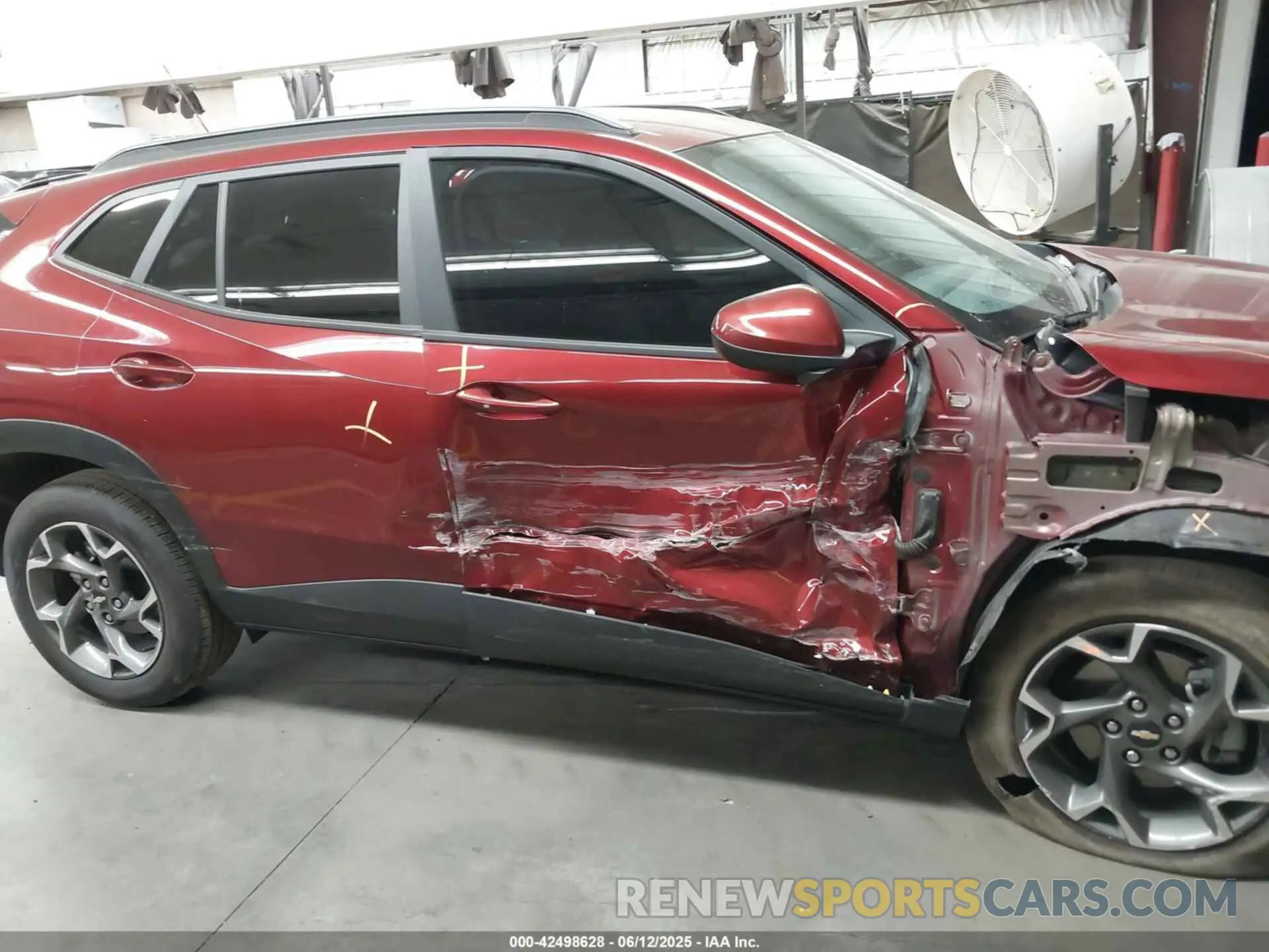 14 Photograph of a damaged car KL77LHEP3SC074683 CHEVROLET TRAX 2025