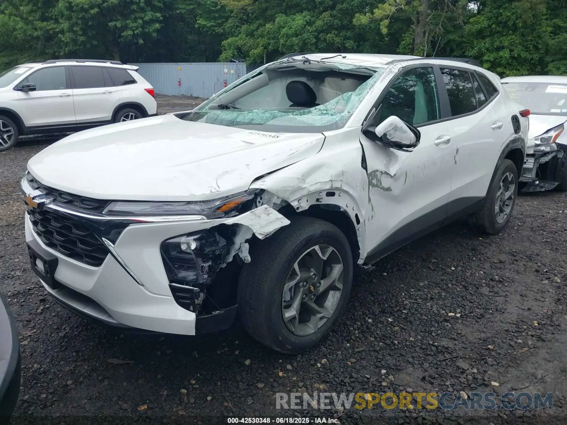 6 Photograph of a damaged car KL77LHEP3SC109092 CHEVROLET TRAX 2025