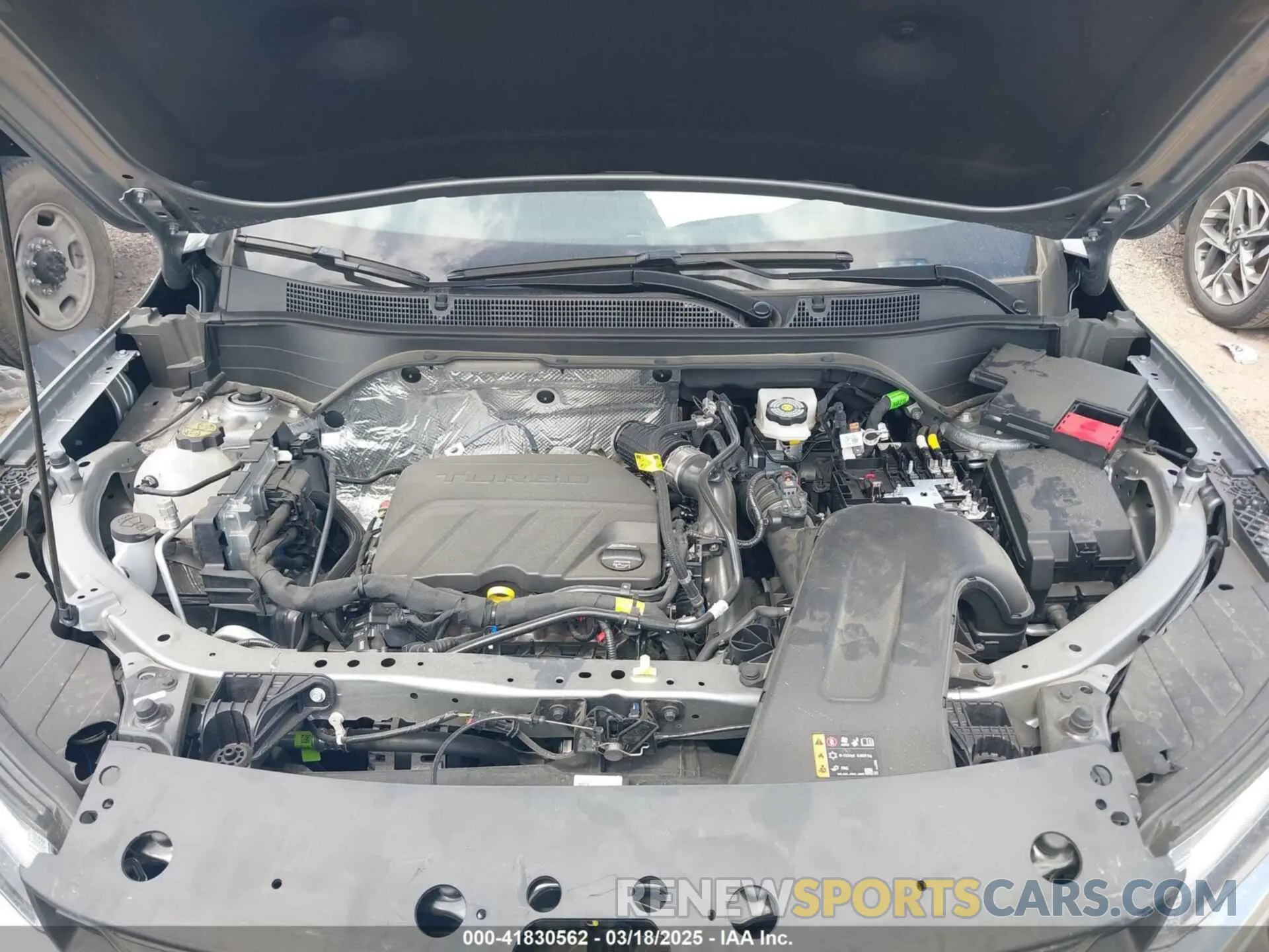 10 Photograph of a damaged car KL77LHEP3SC144697 CHEVROLET TRAX 2025