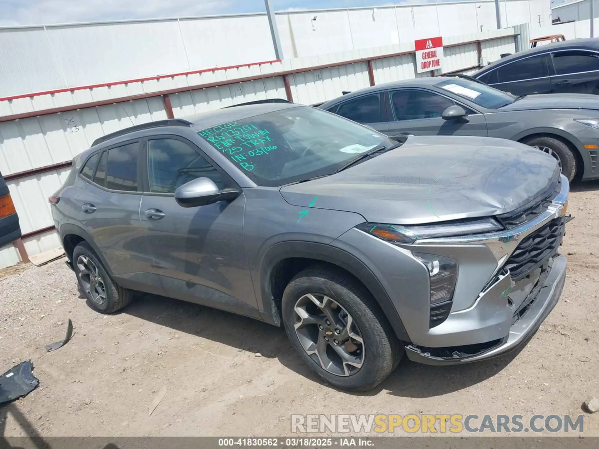 13 Photograph of a damaged car KL77LHEP3SC144697 CHEVROLET TRAX 2025
