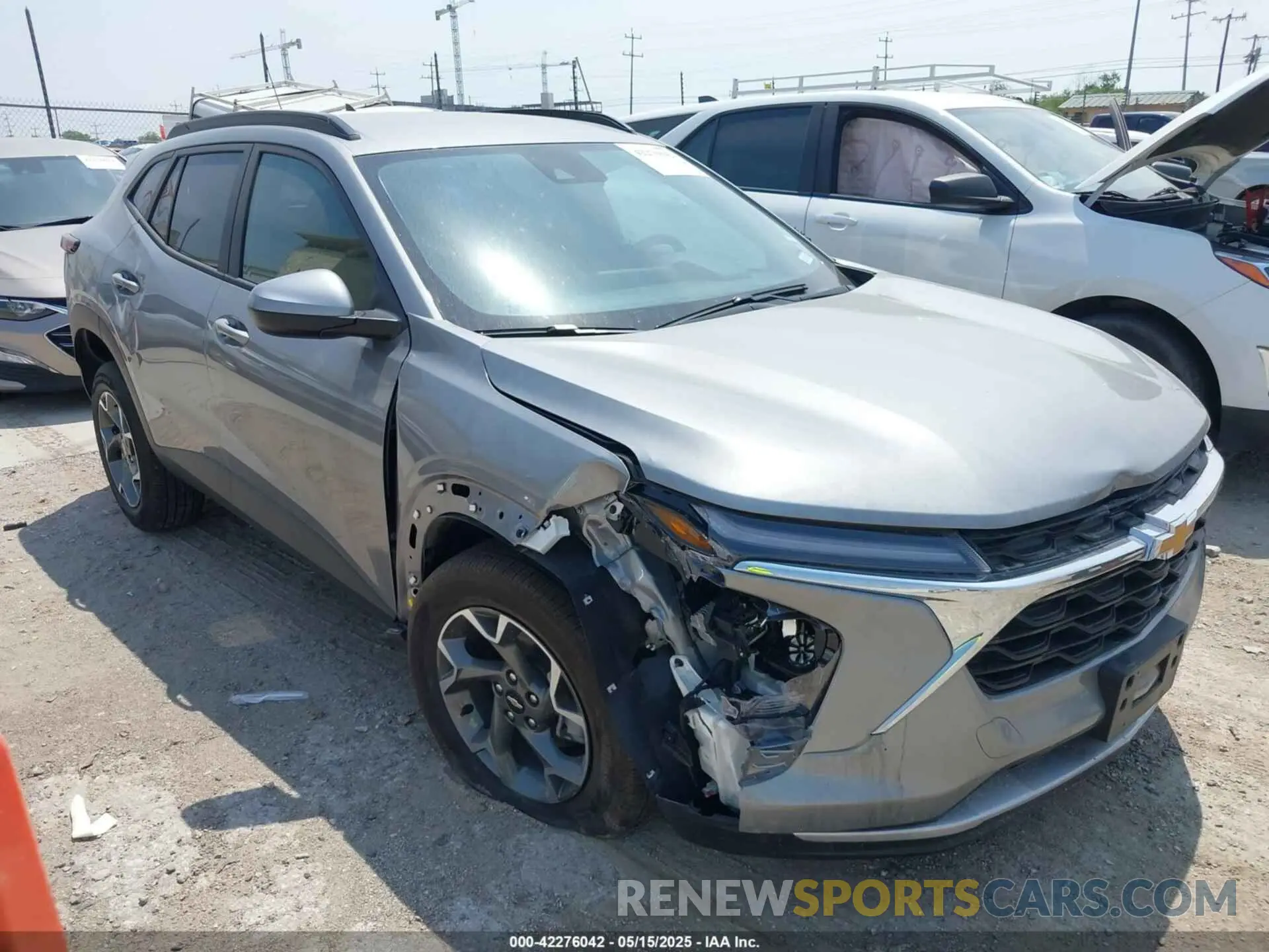 1 Photograph of a damaged car KL77LHEP3SC169602 CHEVROLET TRAX 2025