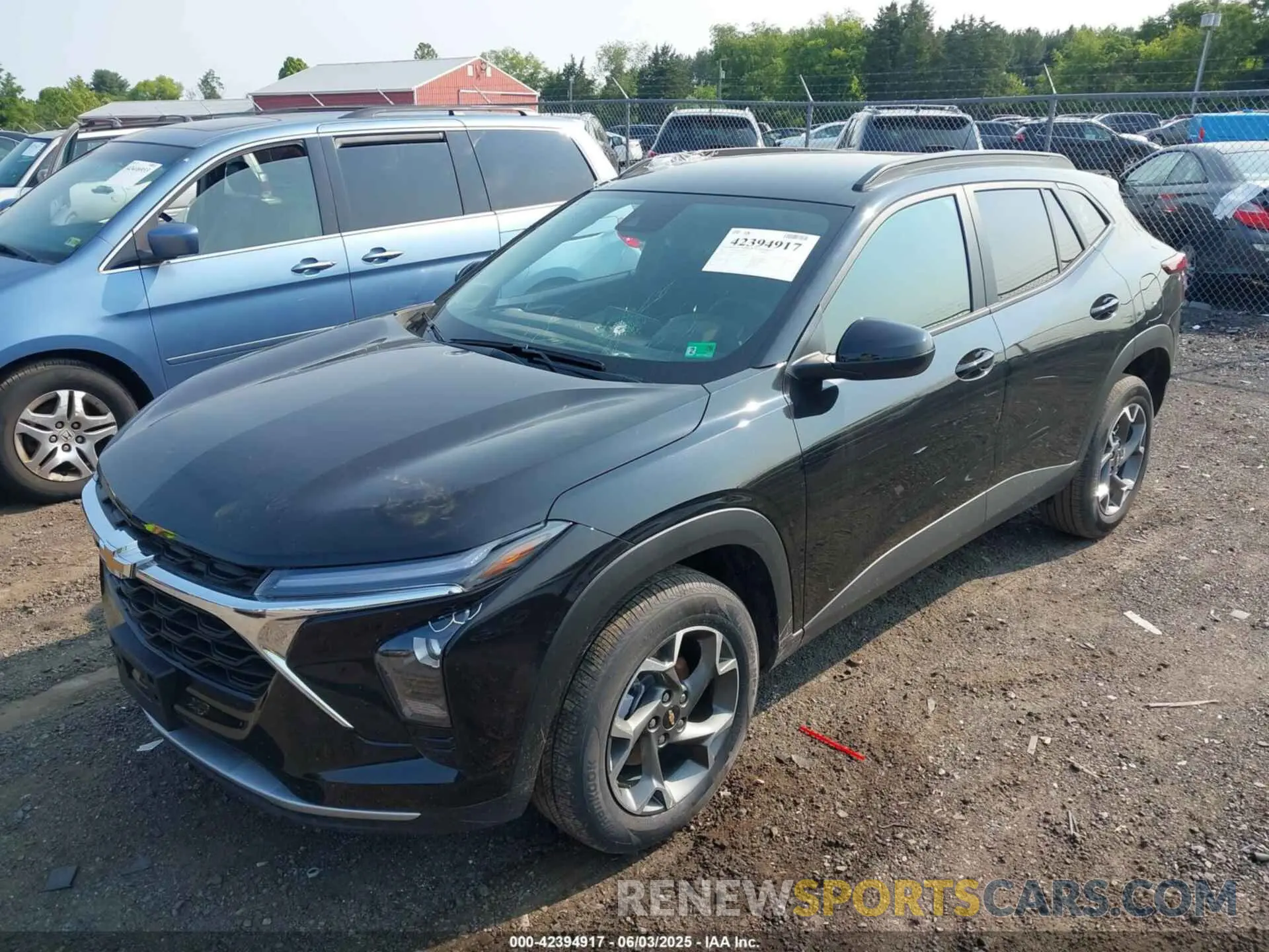 2 Photograph of a damaged car KL77LHEP3SC179577 CHEVROLET TRAX 2025