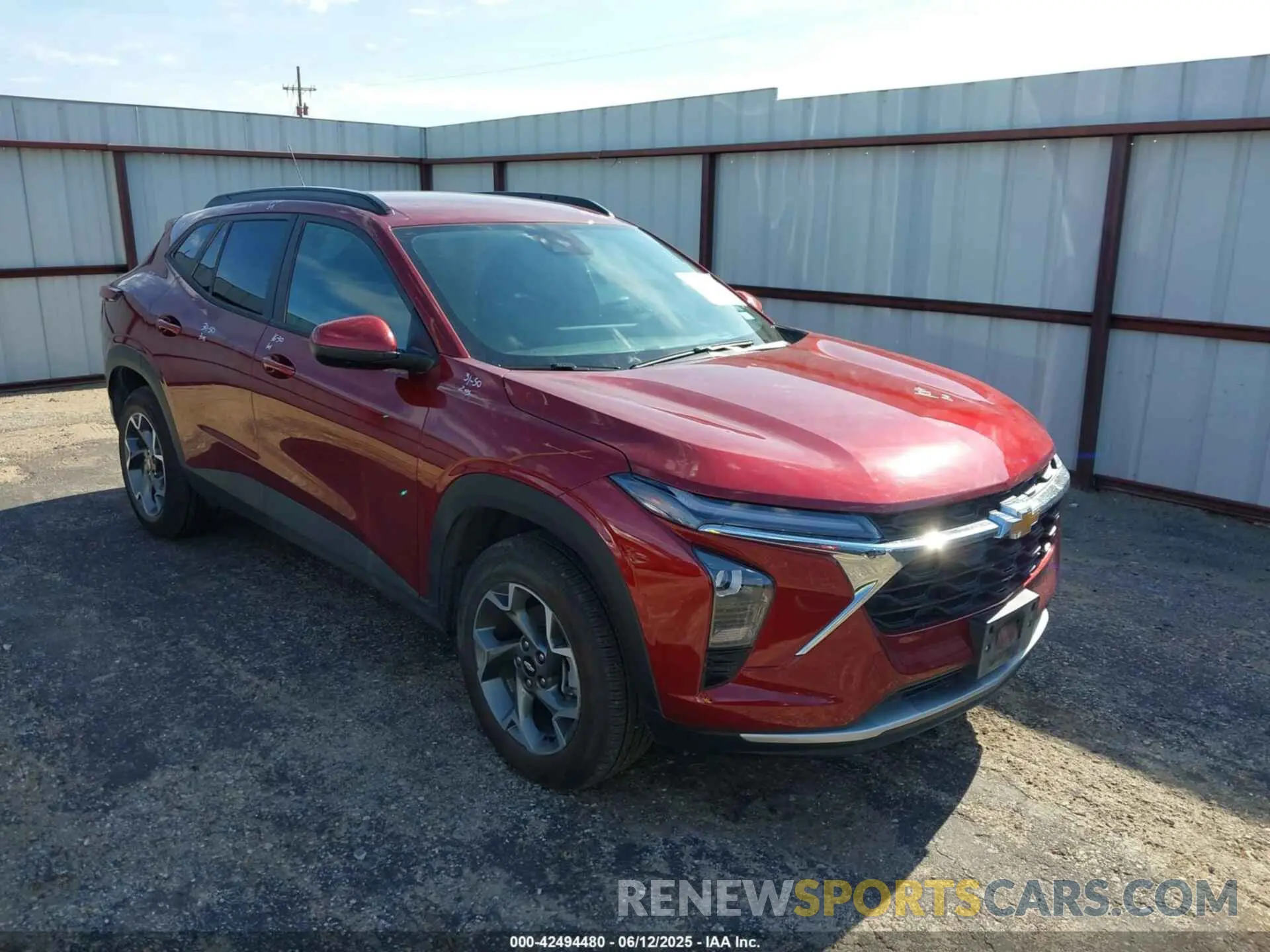 1 Photograph of a damaged car KL77LHEP3SC216191 CHEVROLET TRAX 2025