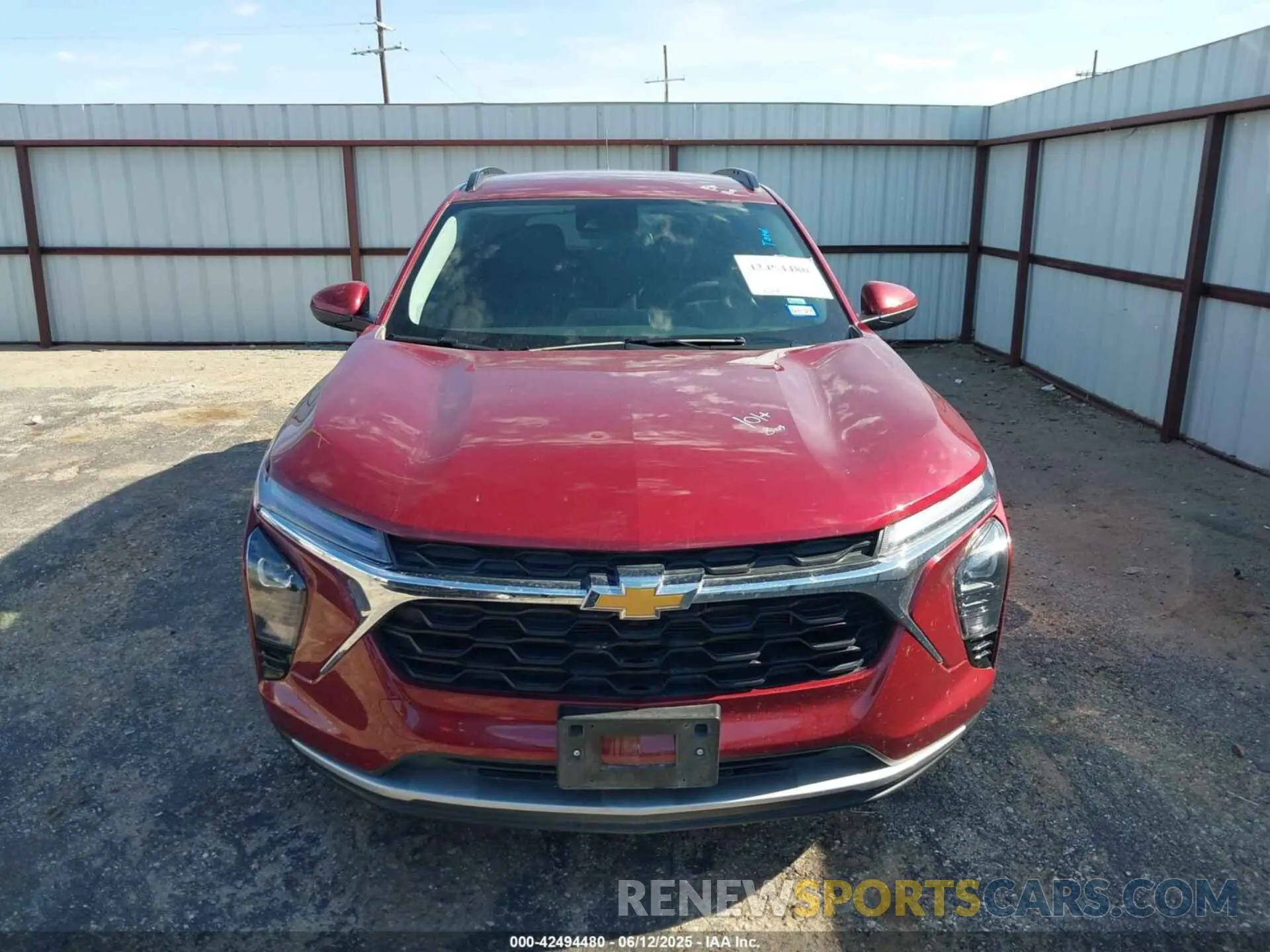 12 Photograph of a damaged car KL77LHEP3SC216191 CHEVROLET TRAX 2025