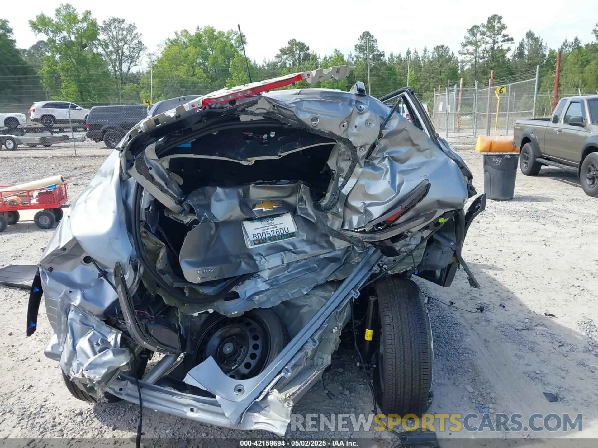 16 Photograph of a damaged car KL77LHEP3SC220497 CHEVROLET TRAX 2025