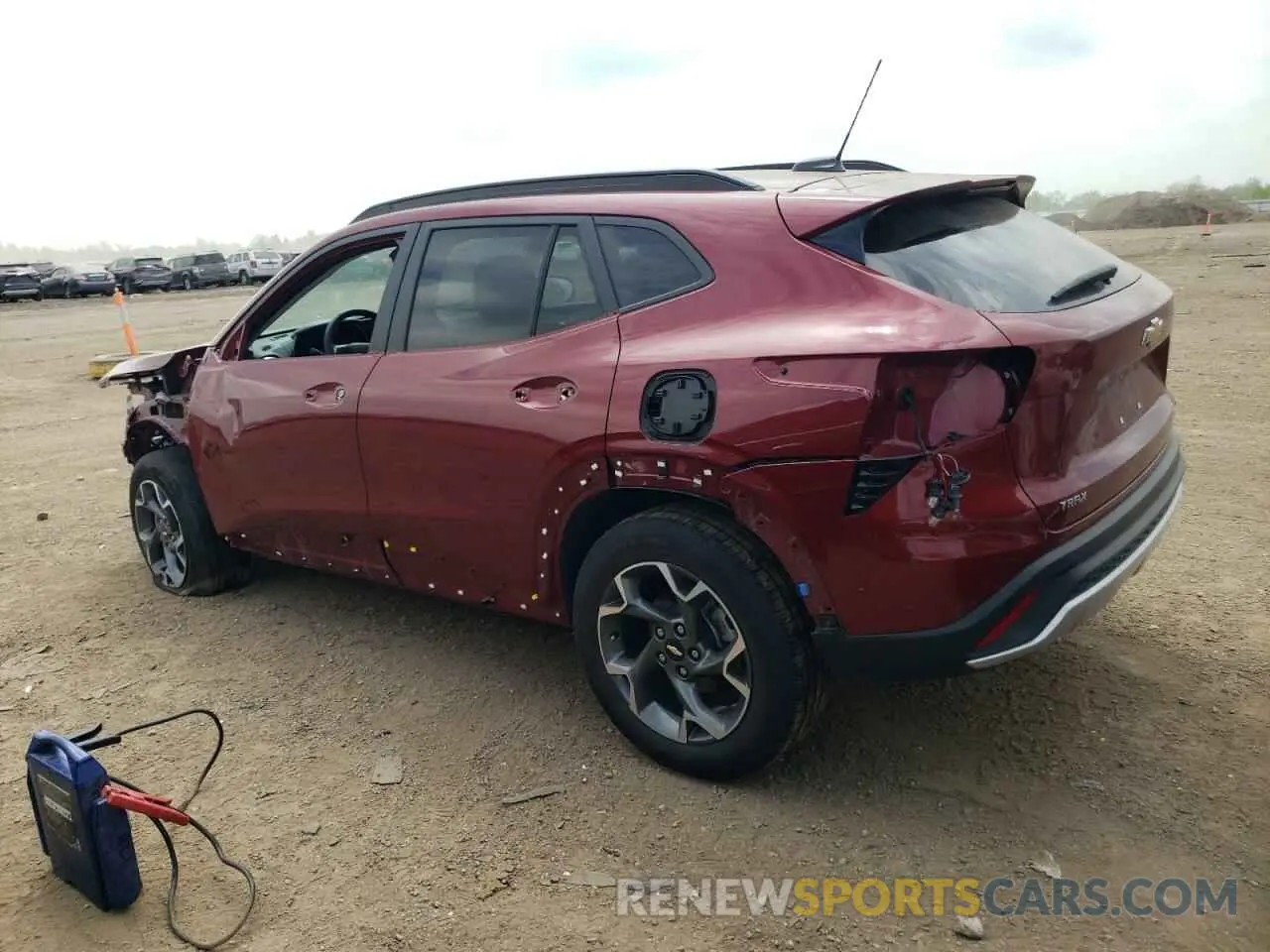 2 Photograph of a damaged car KL77LHEP4SC004917 CHEVROLET TRAX 2025