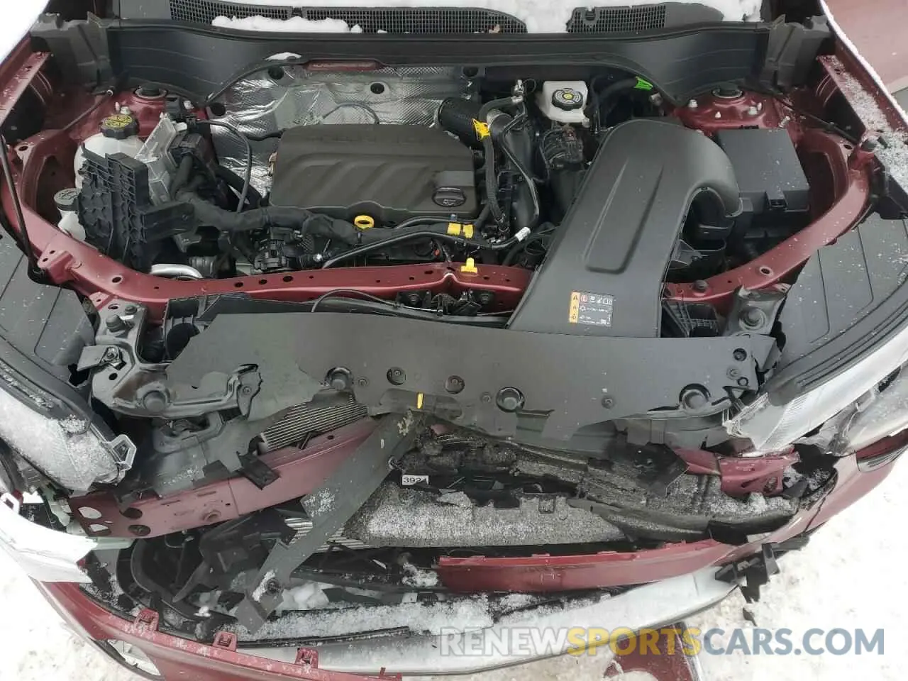 14 Photograph of a damaged car KL77LHEP4SC019837 CHEVROLET TRAX 2025