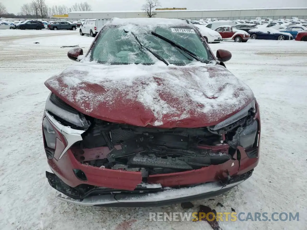 5 Photograph of a damaged car KL77LHEP4SC019837 CHEVROLET TRAX 2025