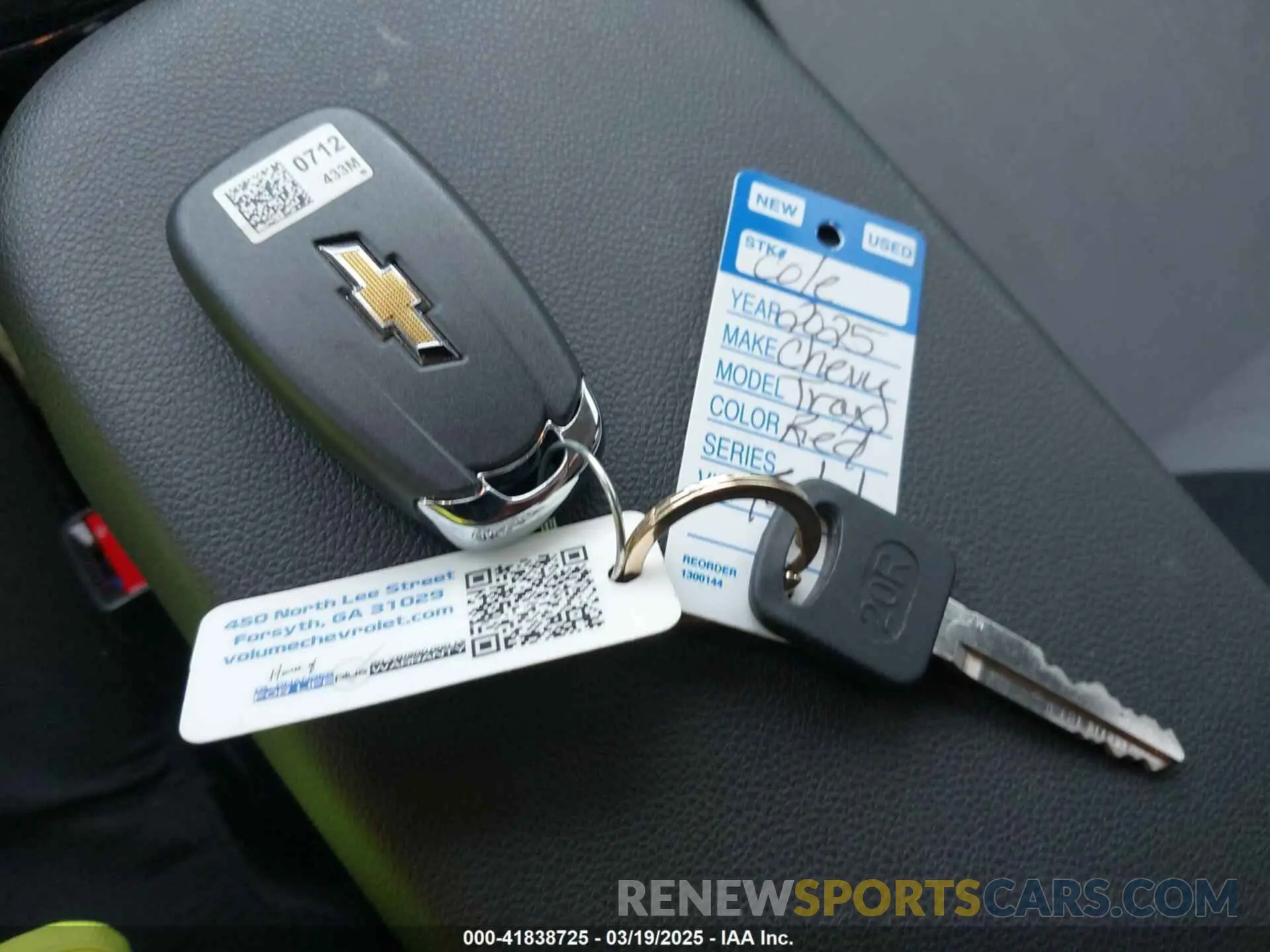 11 Photograph of a damaged car KL77LHEP4SC025590 CHEVROLET TRAX 2025