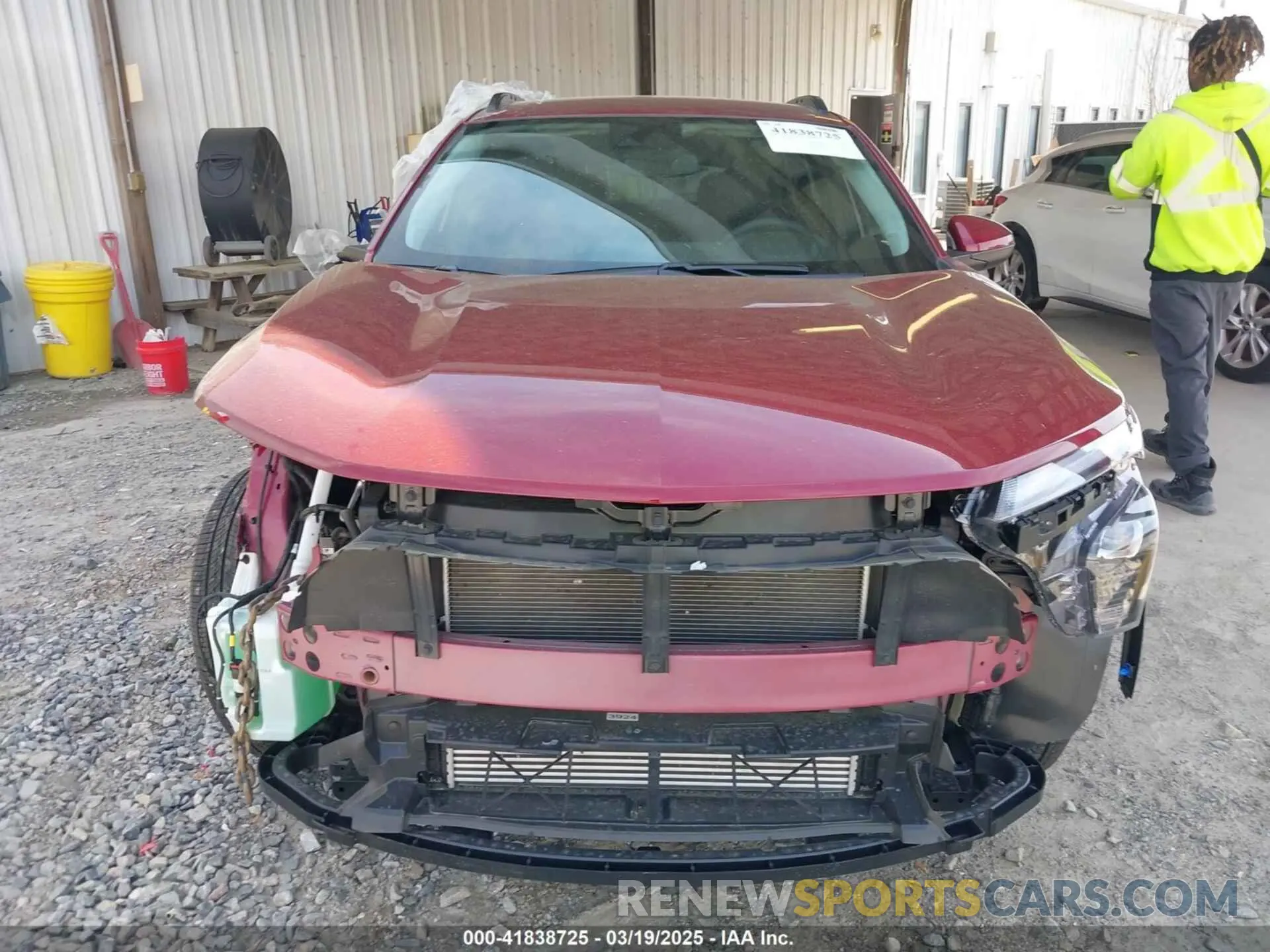 12 Photograph of a damaged car KL77LHEP4SC025590 CHEVROLET TRAX 2025