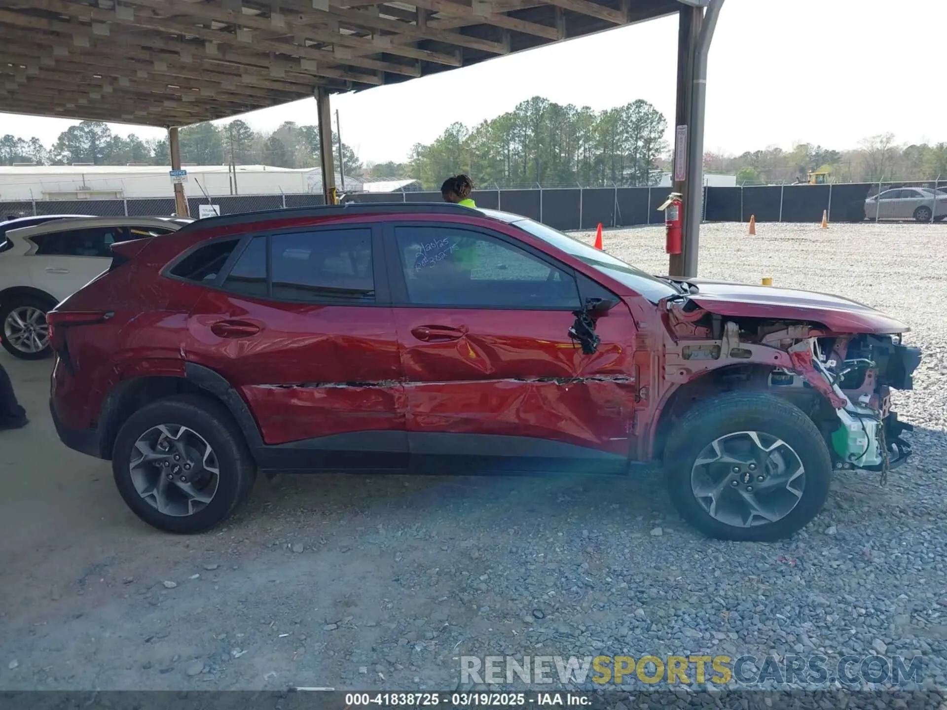 13 Photograph of a damaged car KL77LHEP4SC025590 CHEVROLET TRAX 2025
