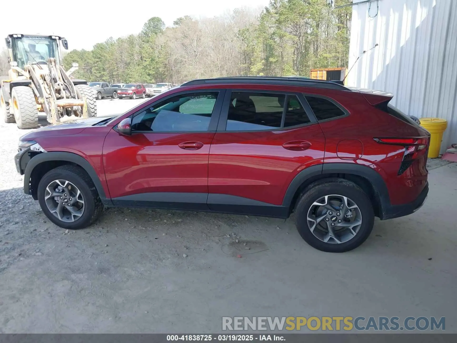 14 Photograph of a damaged car KL77LHEP4SC025590 CHEVROLET TRAX 2025
