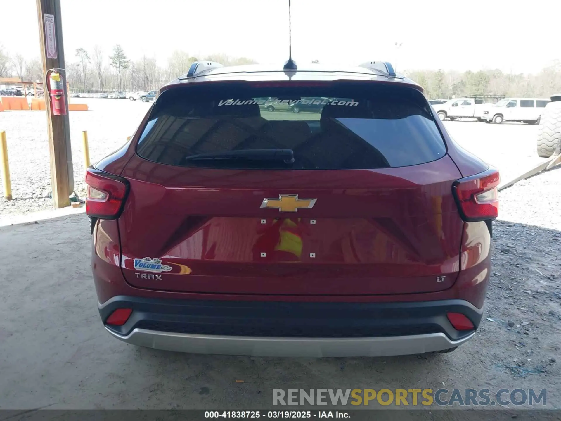 16 Photograph of a damaged car KL77LHEP4SC025590 CHEVROLET TRAX 2025
