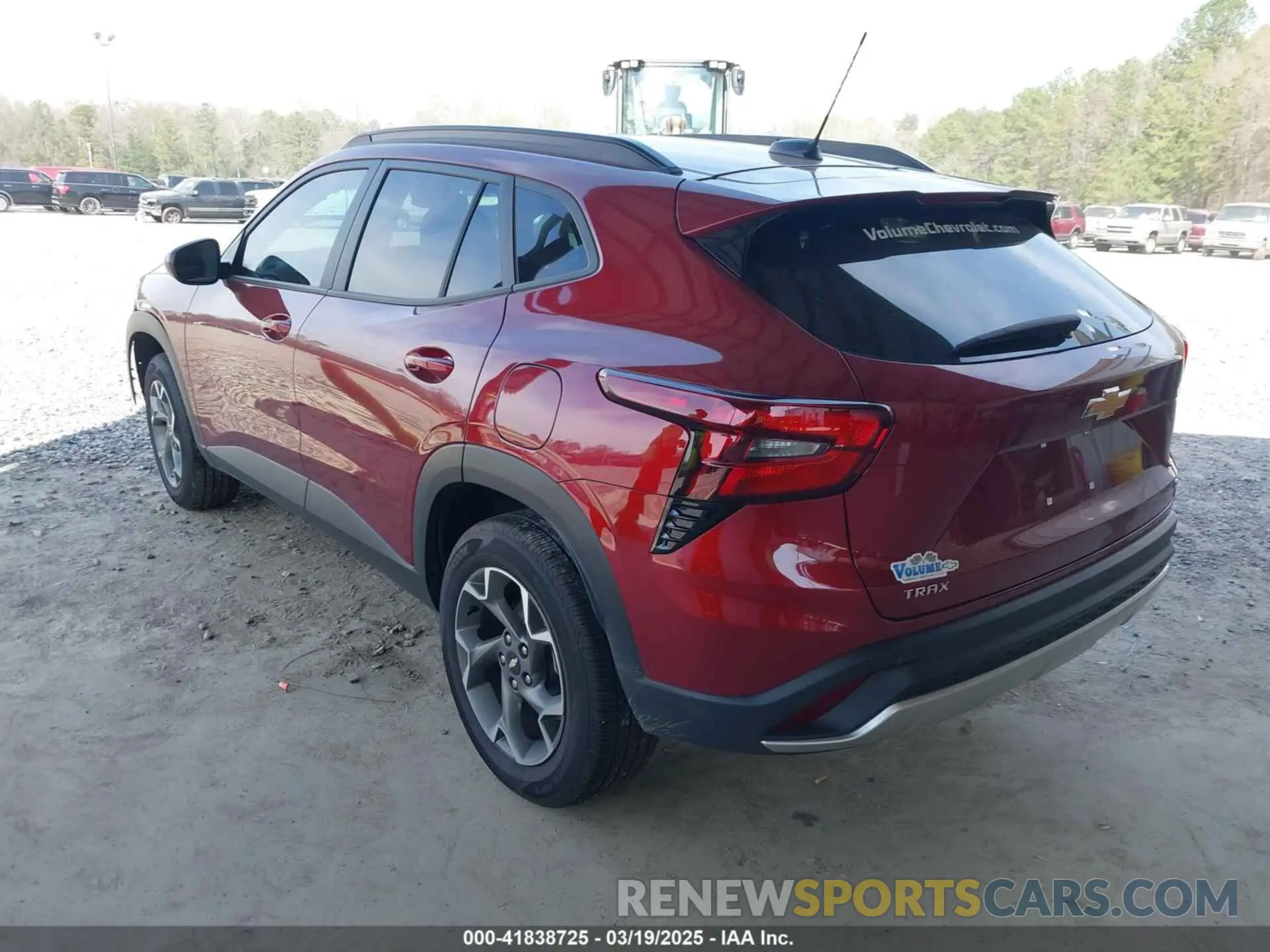 3 Photograph of a damaged car KL77LHEP4SC025590 CHEVROLET TRAX 2025