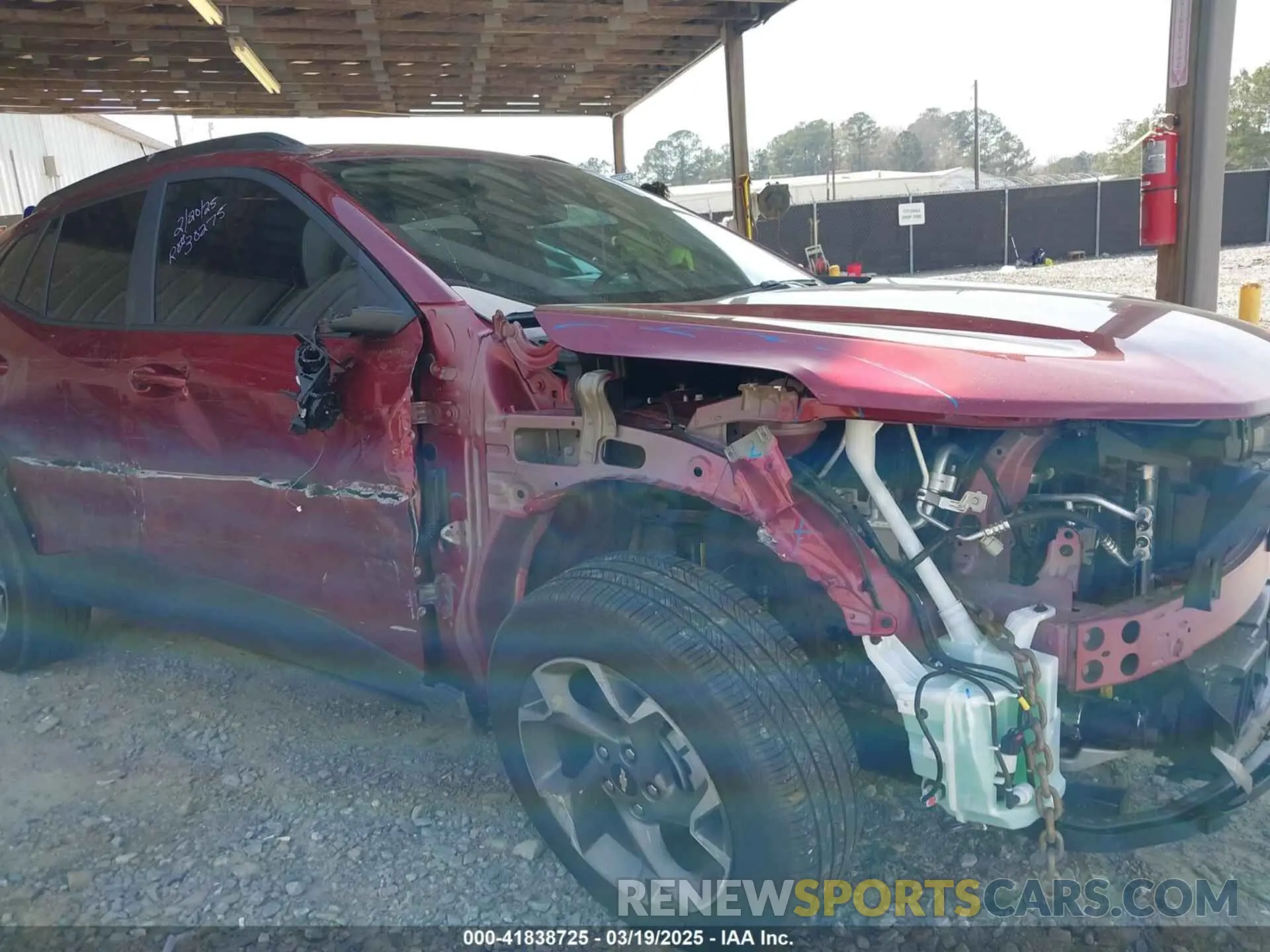 6 Photograph of a damaged car KL77LHEP4SC025590 CHEVROLET TRAX 2025