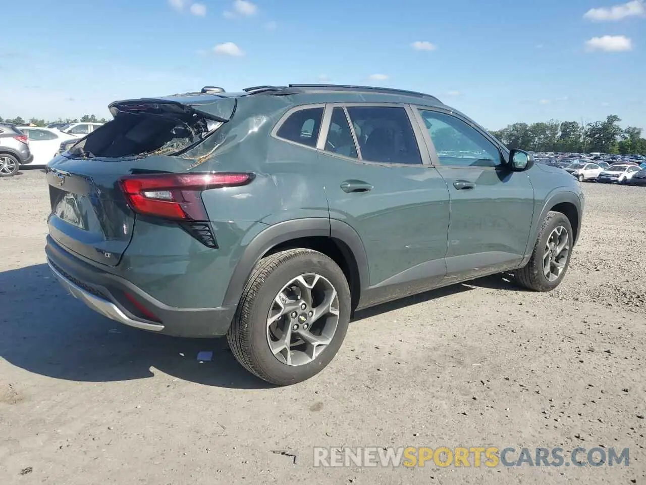 3 Photograph of a damaged car KL77LHEP4SC027579 CHEVROLET TRAX 2025