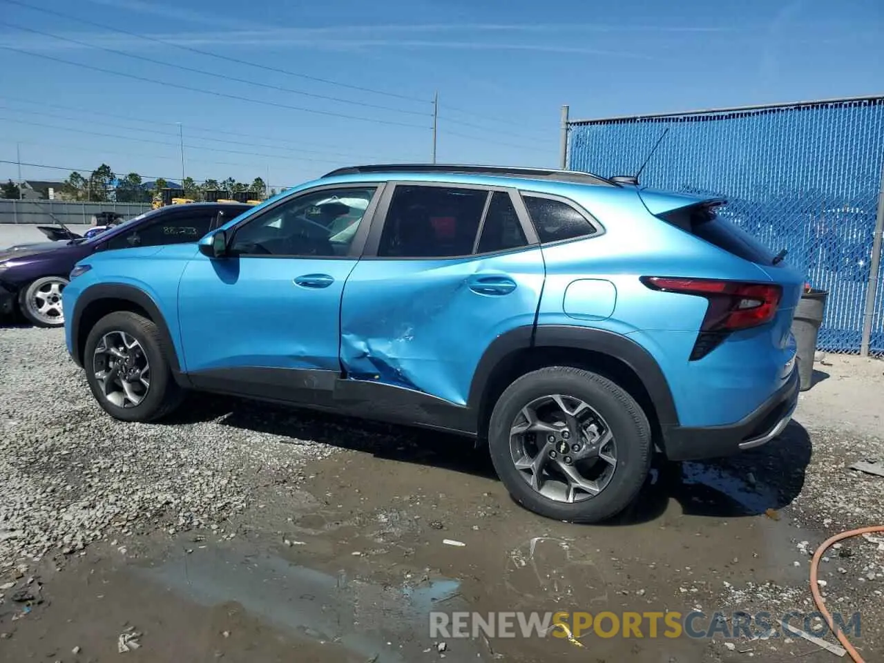 2 Photograph of a damaged car KL77LHEP4SC030997 CHEVROLET TRAX 2025