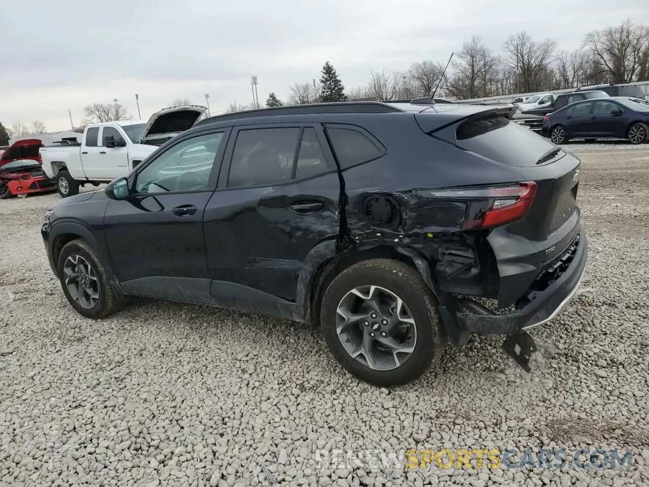 2 Photograph of a damaged car KL77LHEP4SC067094 CHEVROLET TRAX 2025