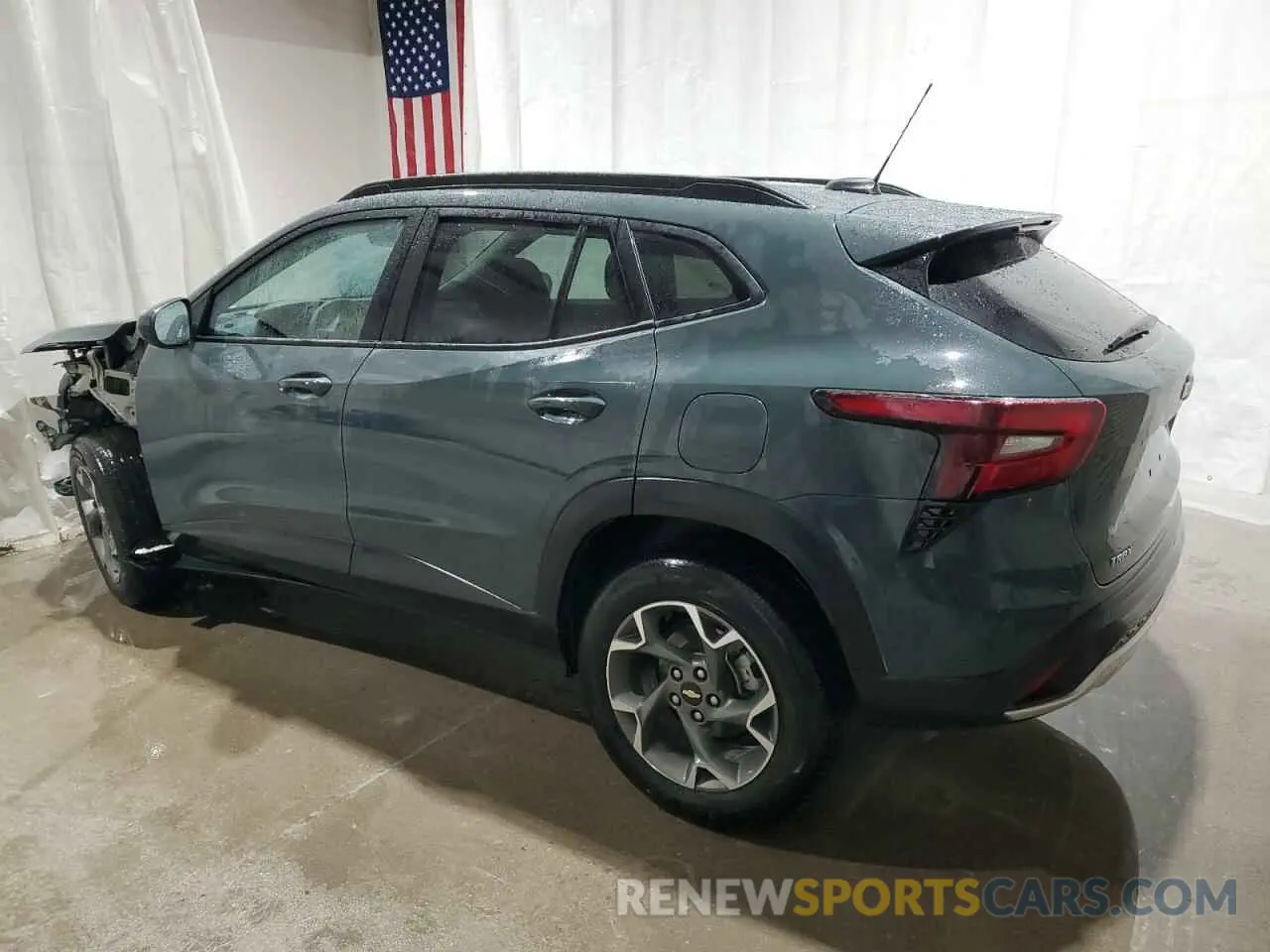 2 Photograph of a damaged car KL77LHEP4SC085059 CHEVROLET TRAX 2025