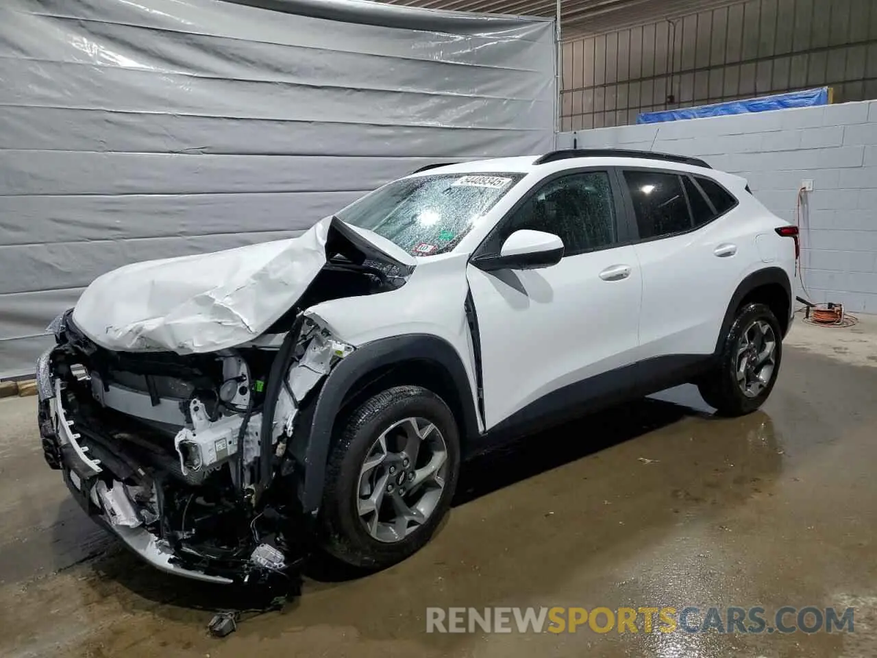 1 Photograph of a damaged car KL77LHEP4SC141064 CHEVROLET TRAX 2025