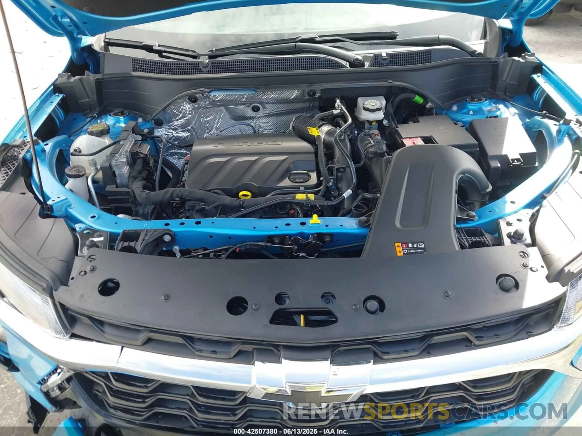 10 Photograph of a damaged car KL77LHEP4SC203207 CHEVROLET TRAX 2025