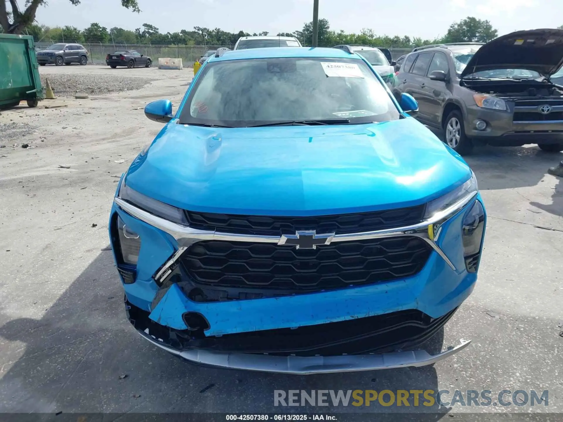 11 Photograph of a damaged car KL77LHEP4SC203207 CHEVROLET TRAX 2025