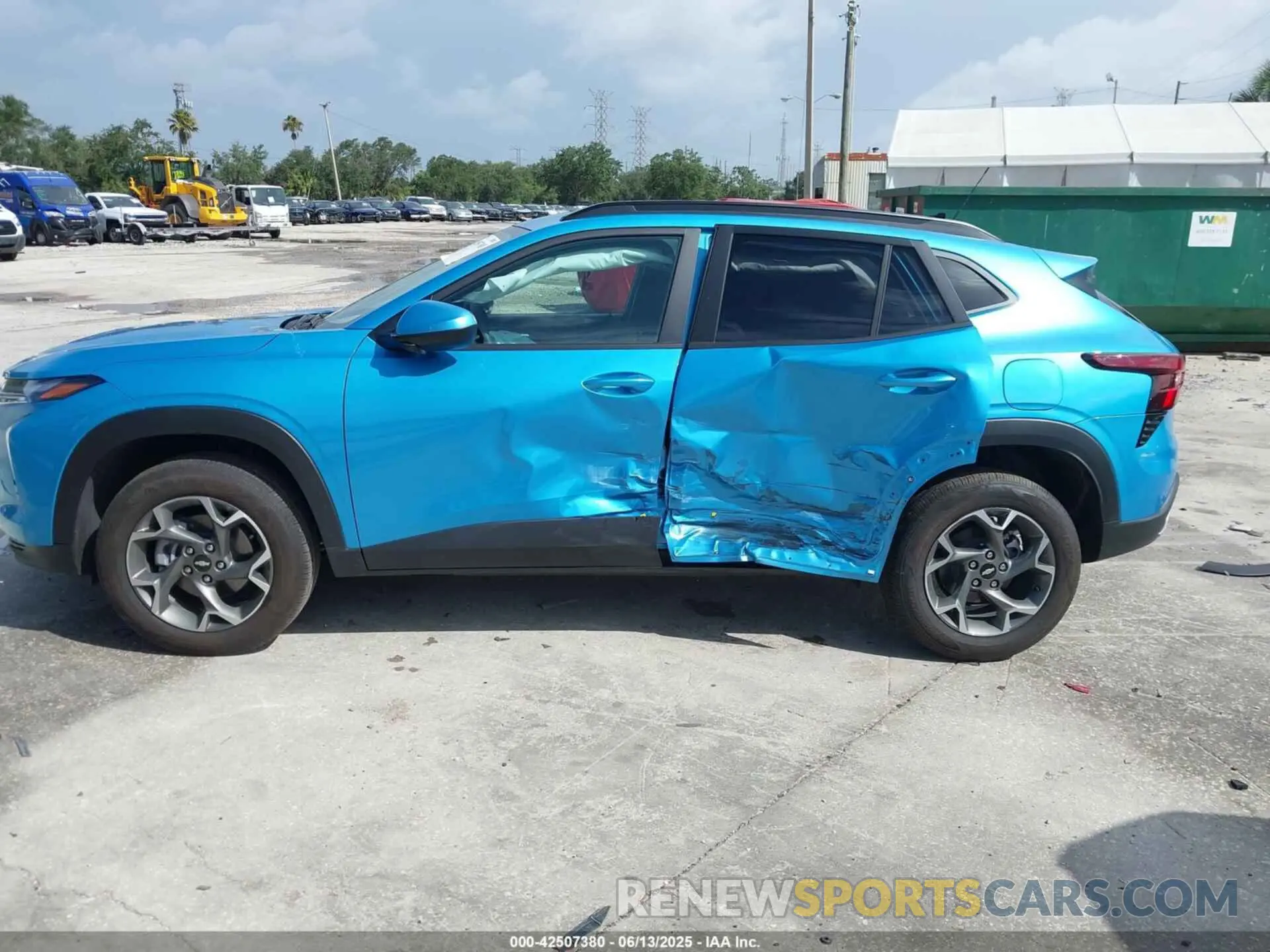 13 Photograph of a damaged car KL77LHEP4SC203207 CHEVROLET TRAX 2025