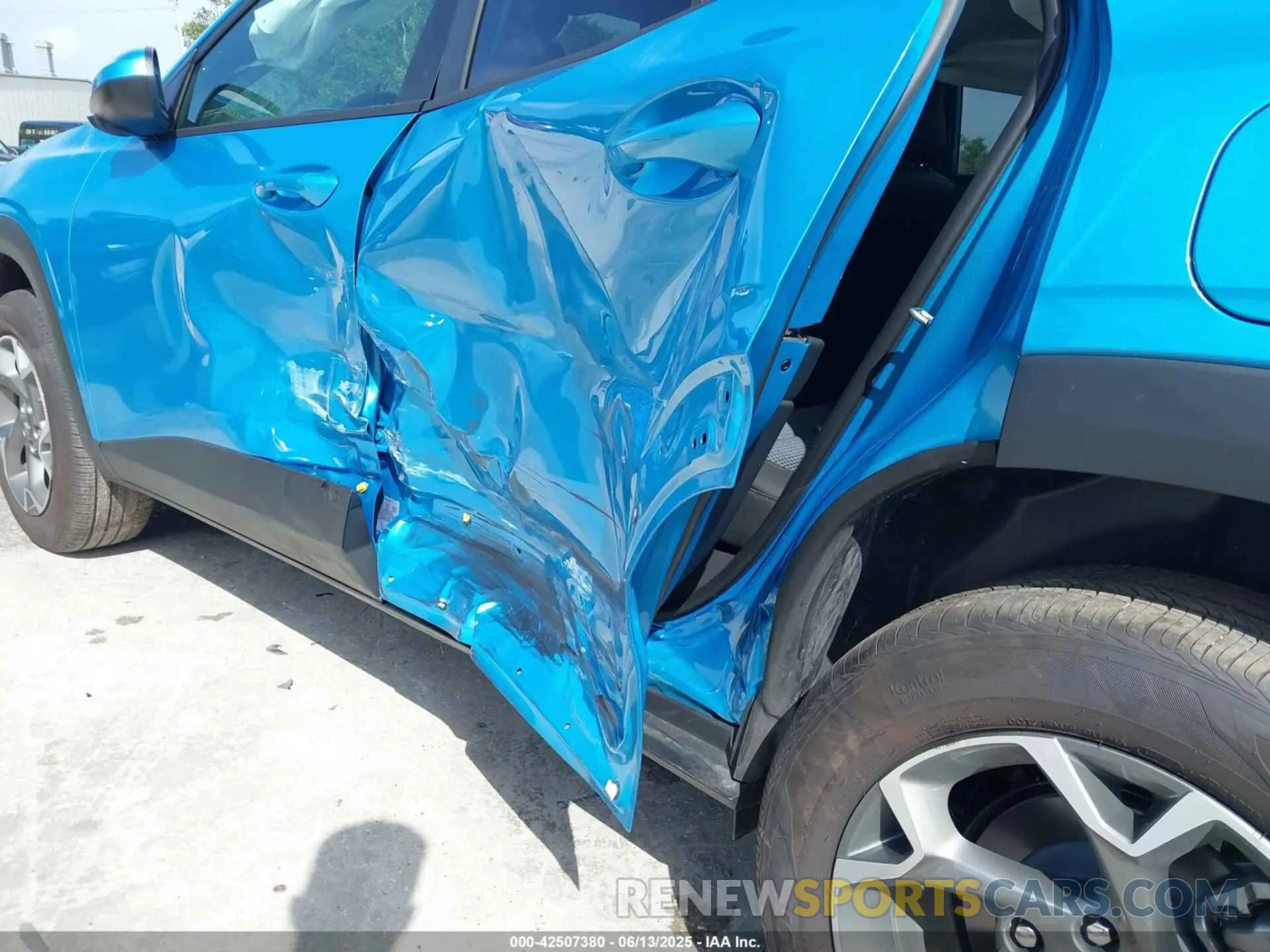 16 Photograph of a damaged car KL77LHEP4SC203207 CHEVROLET TRAX 2025