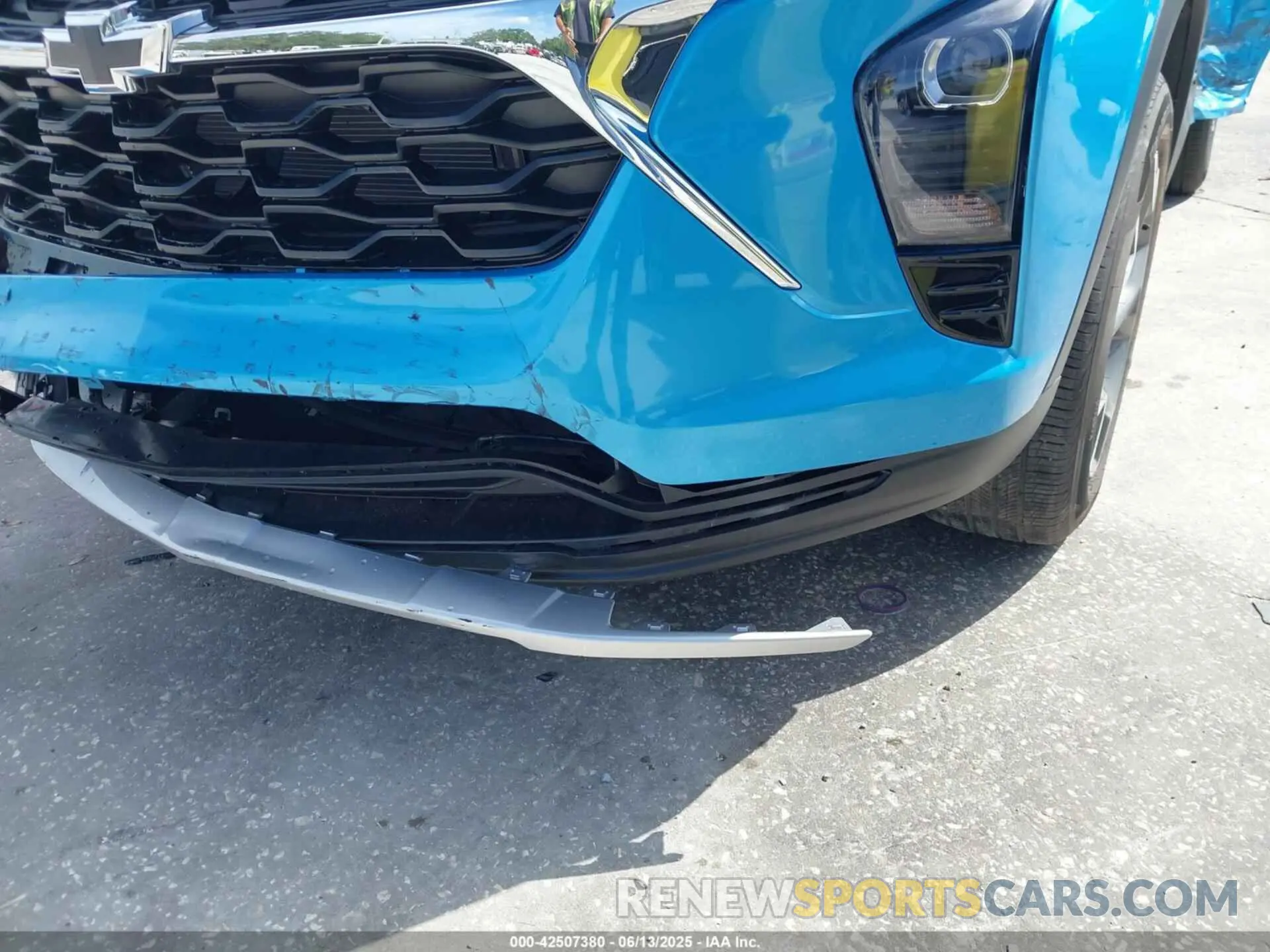 18 Photograph of a damaged car KL77LHEP4SC203207 CHEVROLET TRAX 2025